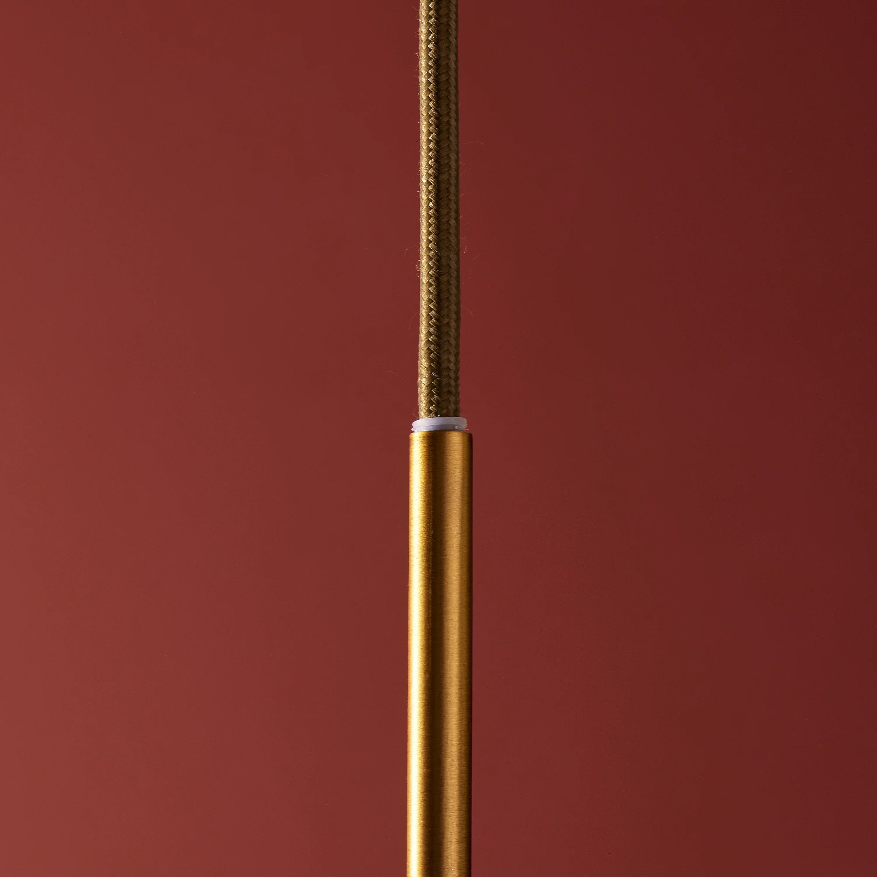 Droplet pendant in brass and glass - Image 5