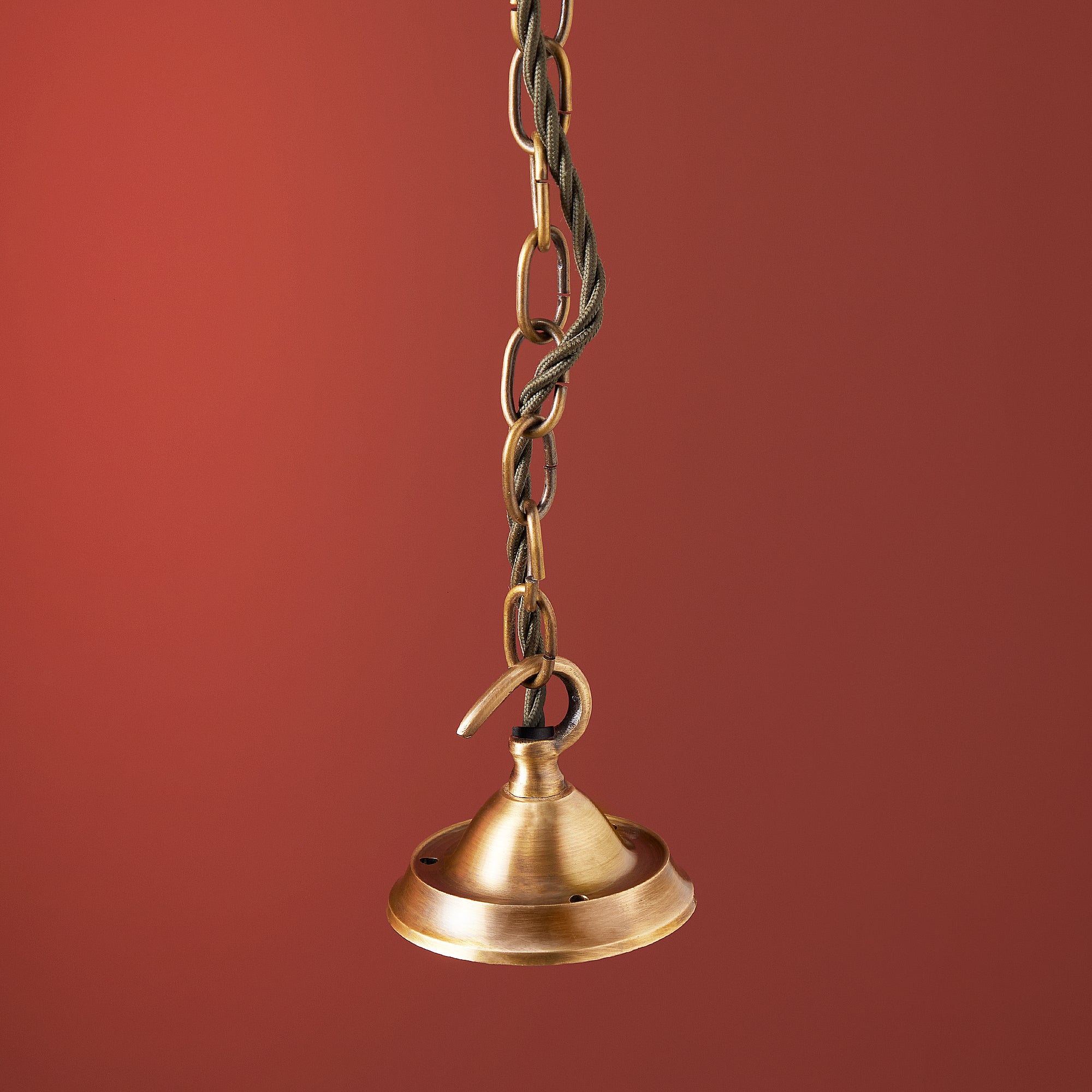 Dunnock chandelier in natural wood - Image 12
