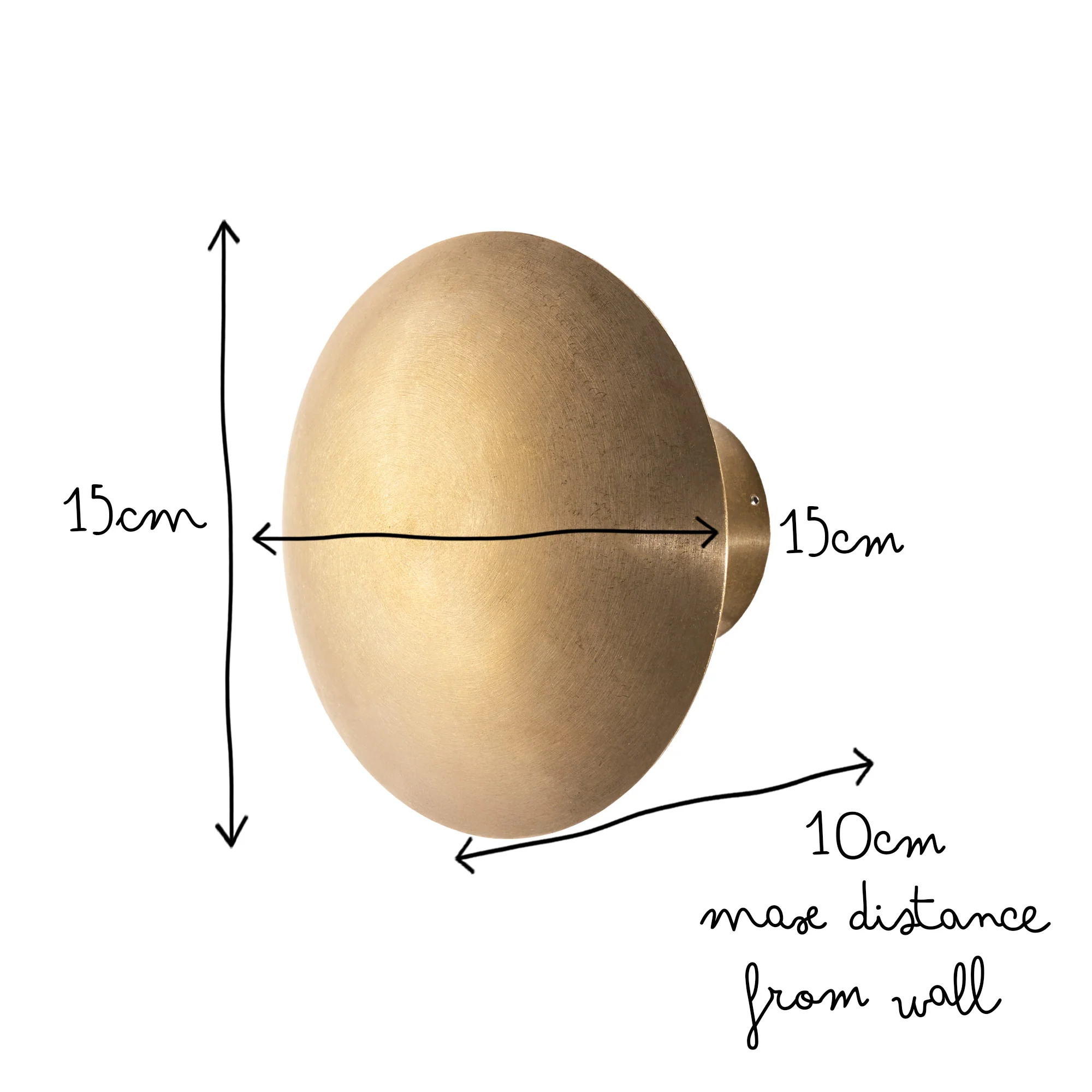 Eden IP65 wall light in brass - Image 9
