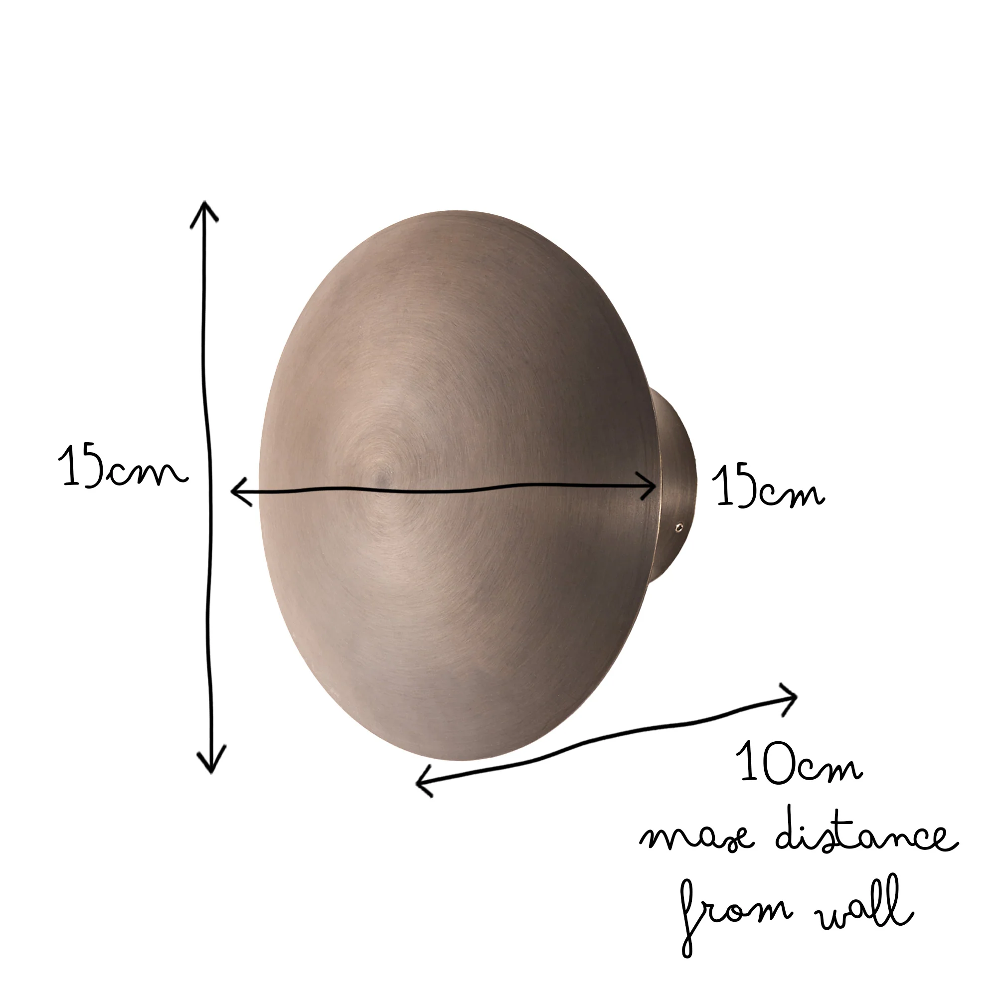 Eden IP65 wall light in bronze - Image 9