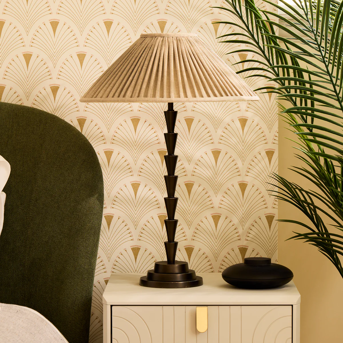 Edgar table lamp in bronze - Image 4