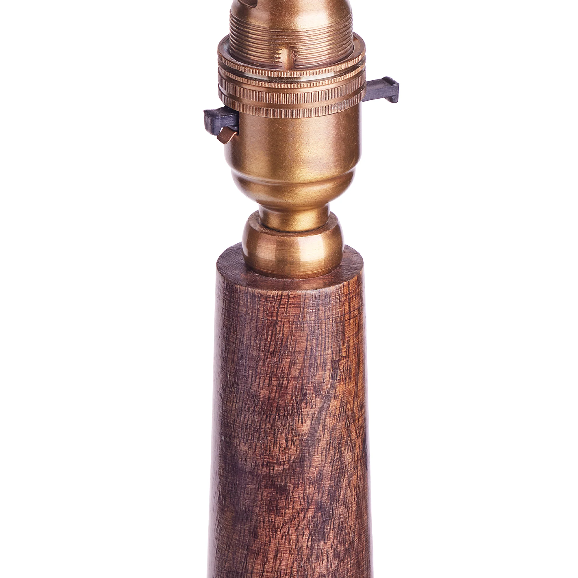 Eileen table lamp in dark wood - Image 8