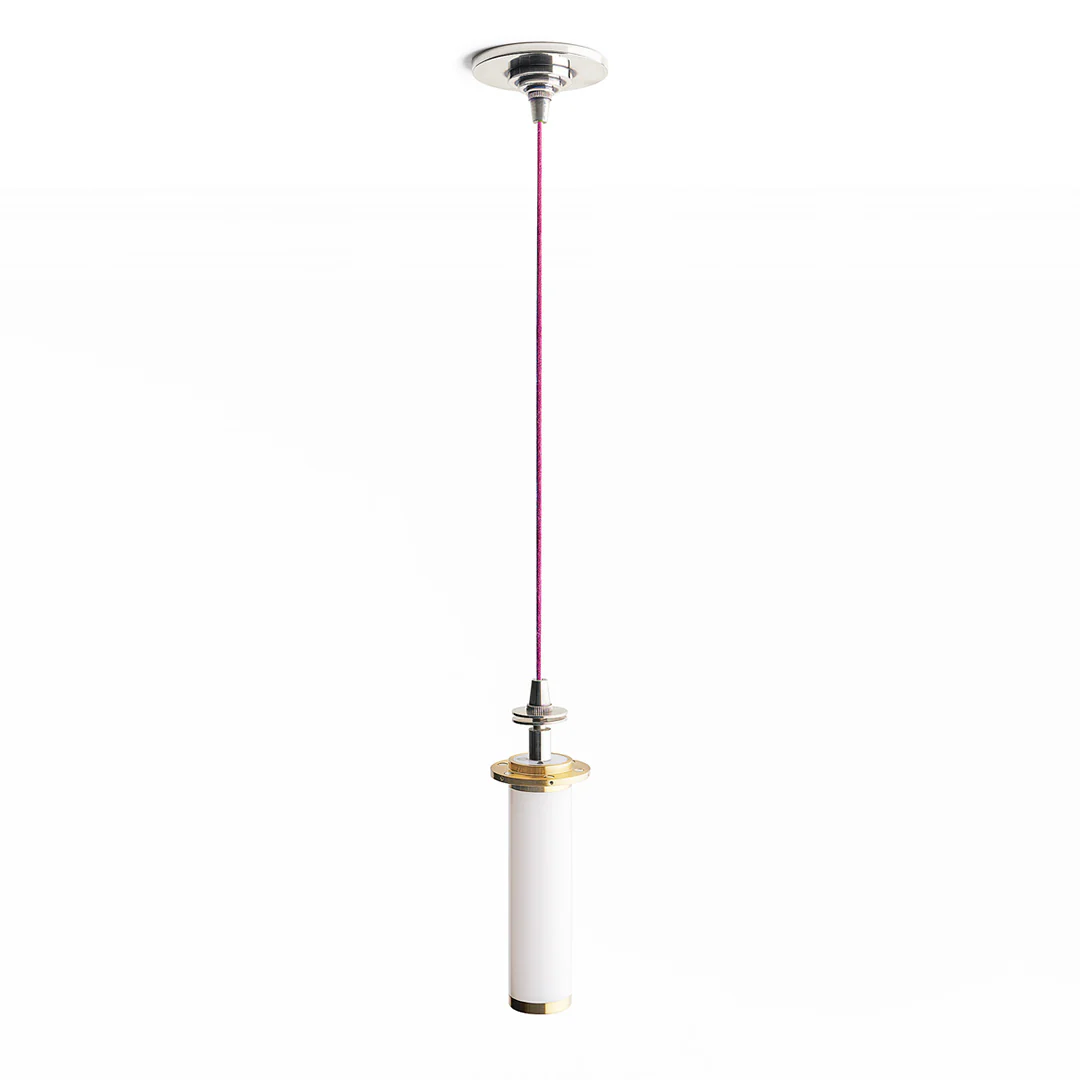 Elbow rechargeable pendant kit in antique silver