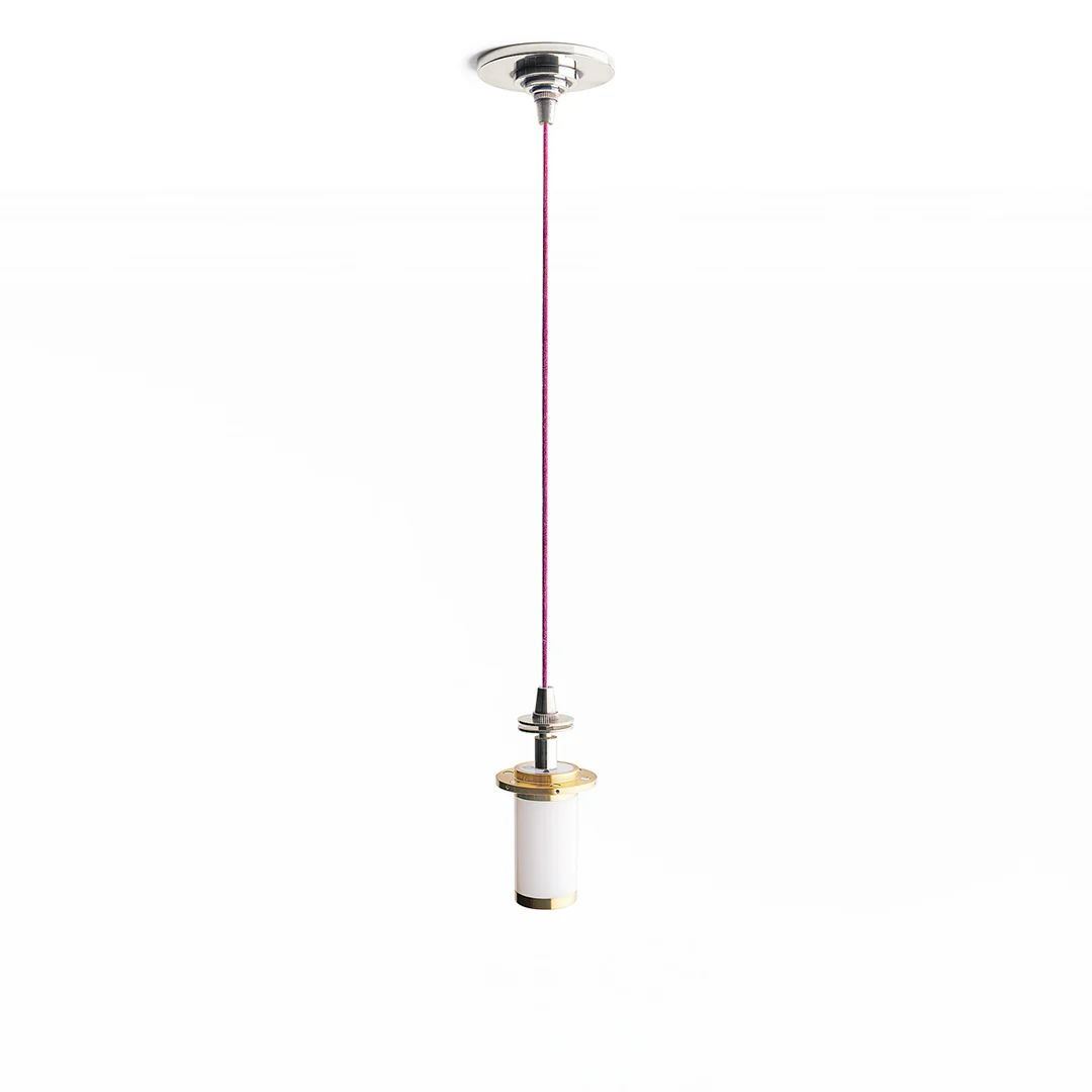 Elbow rechargeable pendant kit in antique silver