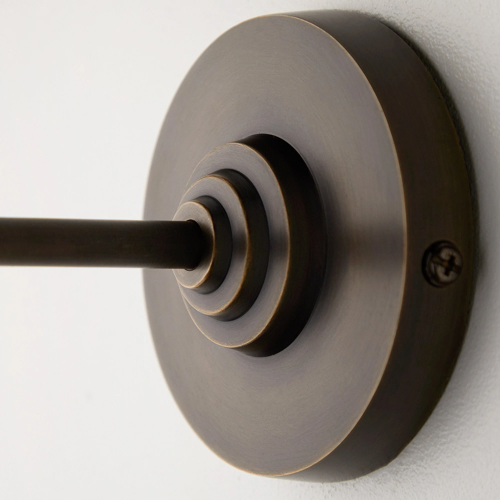 Elbow wall fitting IP44 in antique bronze - Image 3