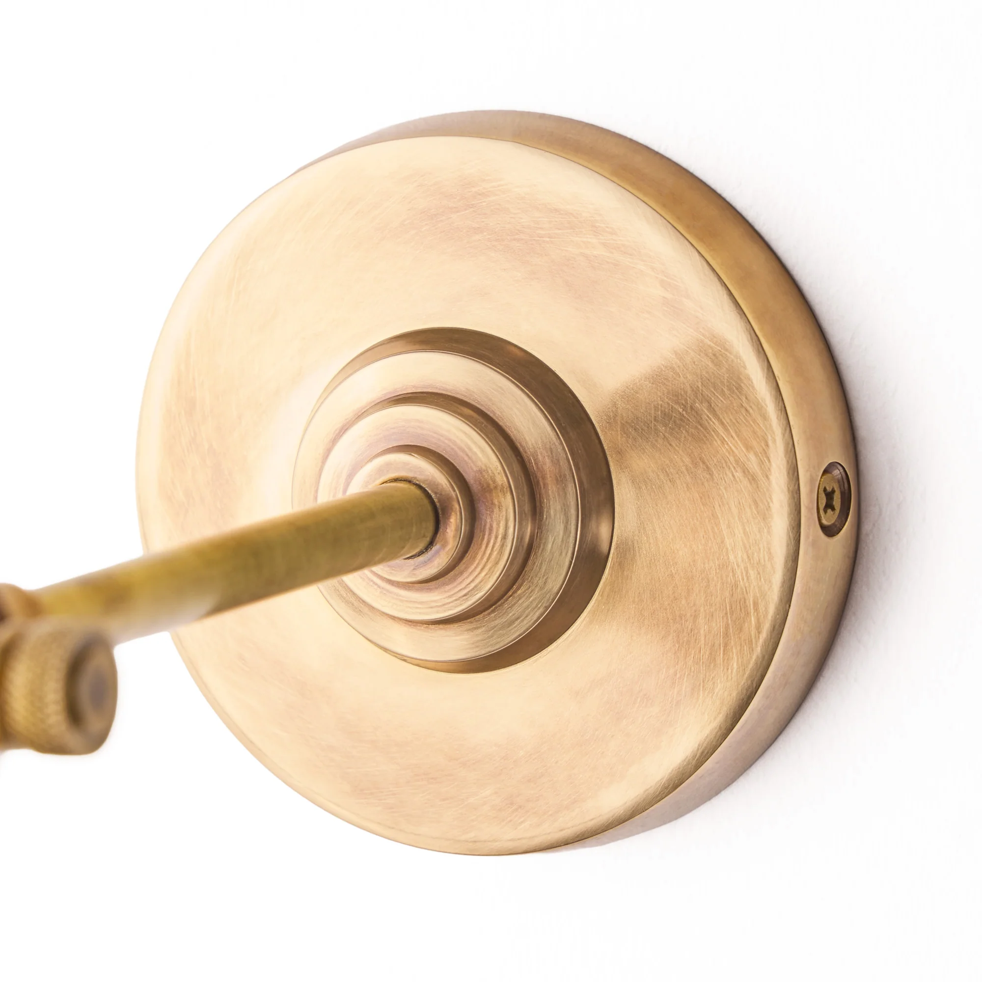 Elbow wall fitting in antiqued brass - Image 4