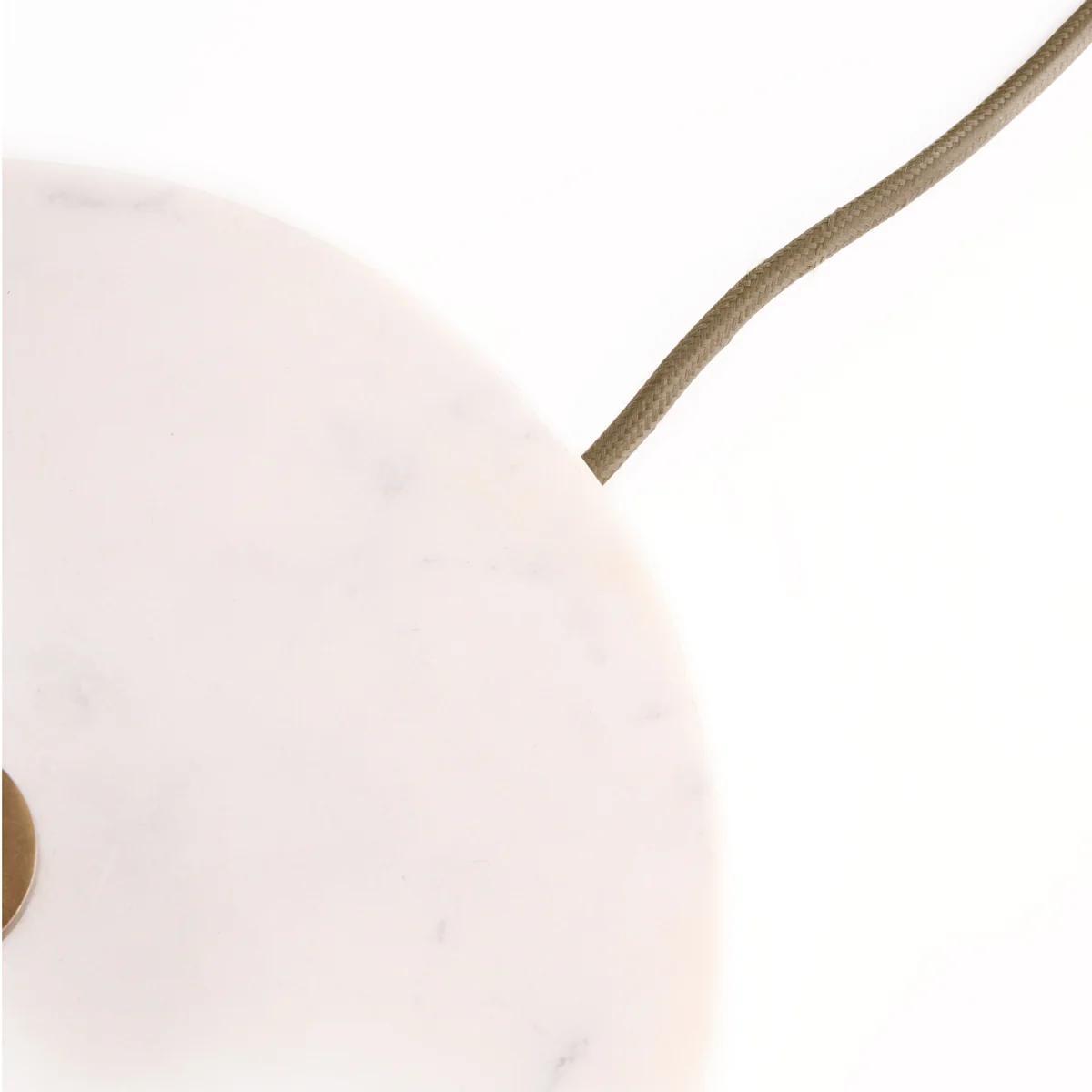 Elijah table lamp in brass and marble - Image 5