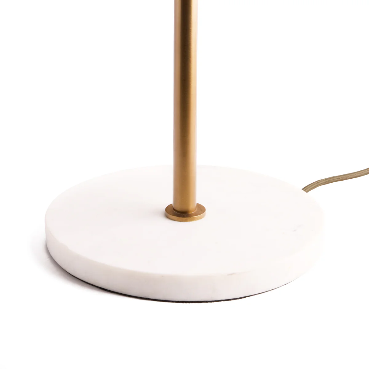 Elijah table lamp in brass and marble - Image 6