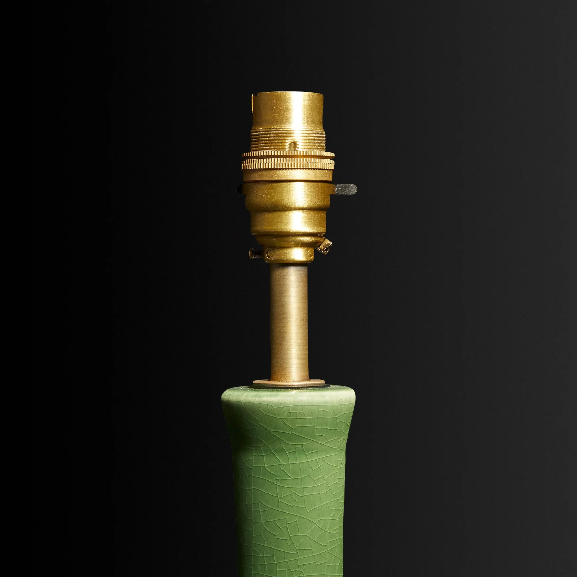 Ellie table lamp in emerald glaze - Image 4