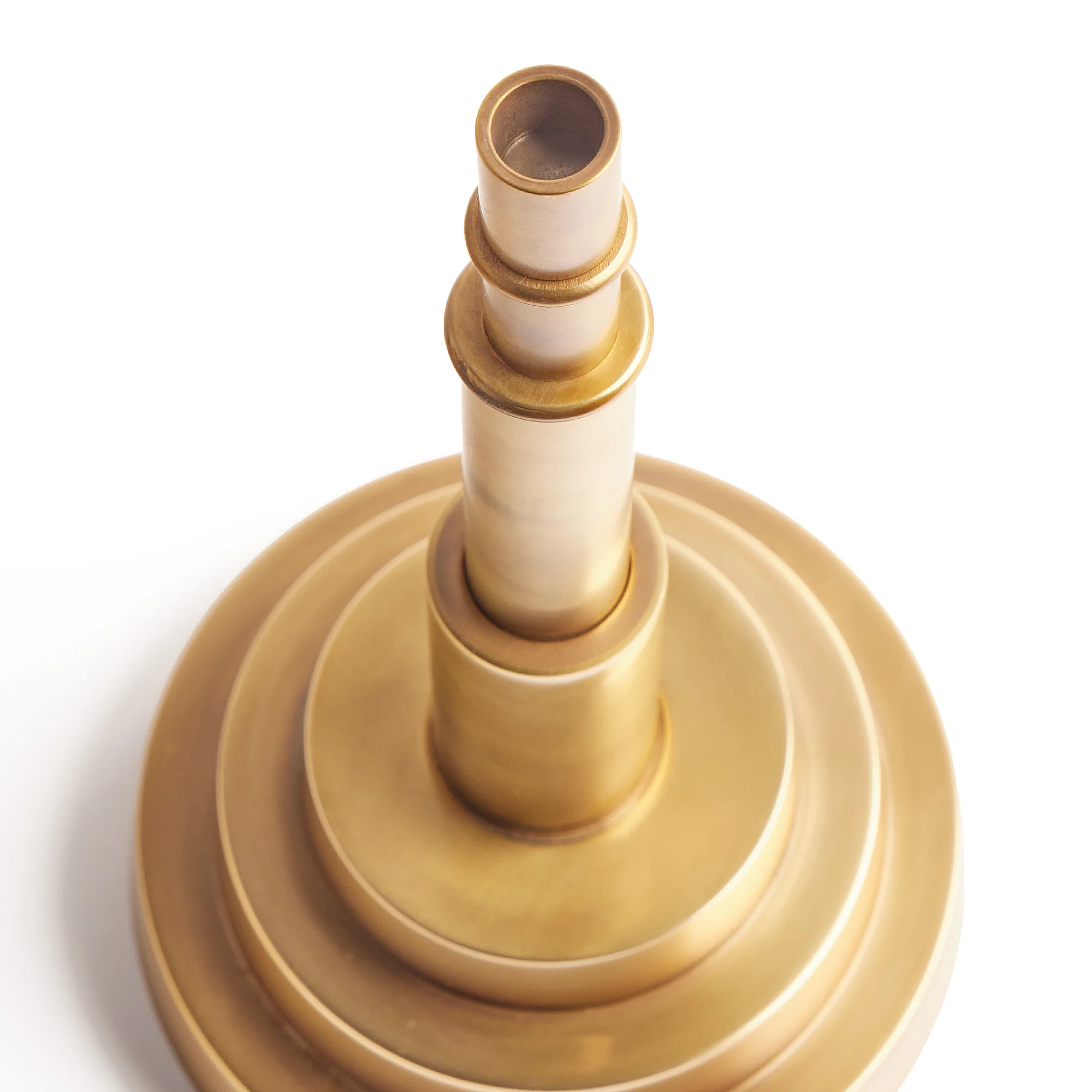 Ernest rechargeable table lamp with an antiqued brass finish - Image 14
