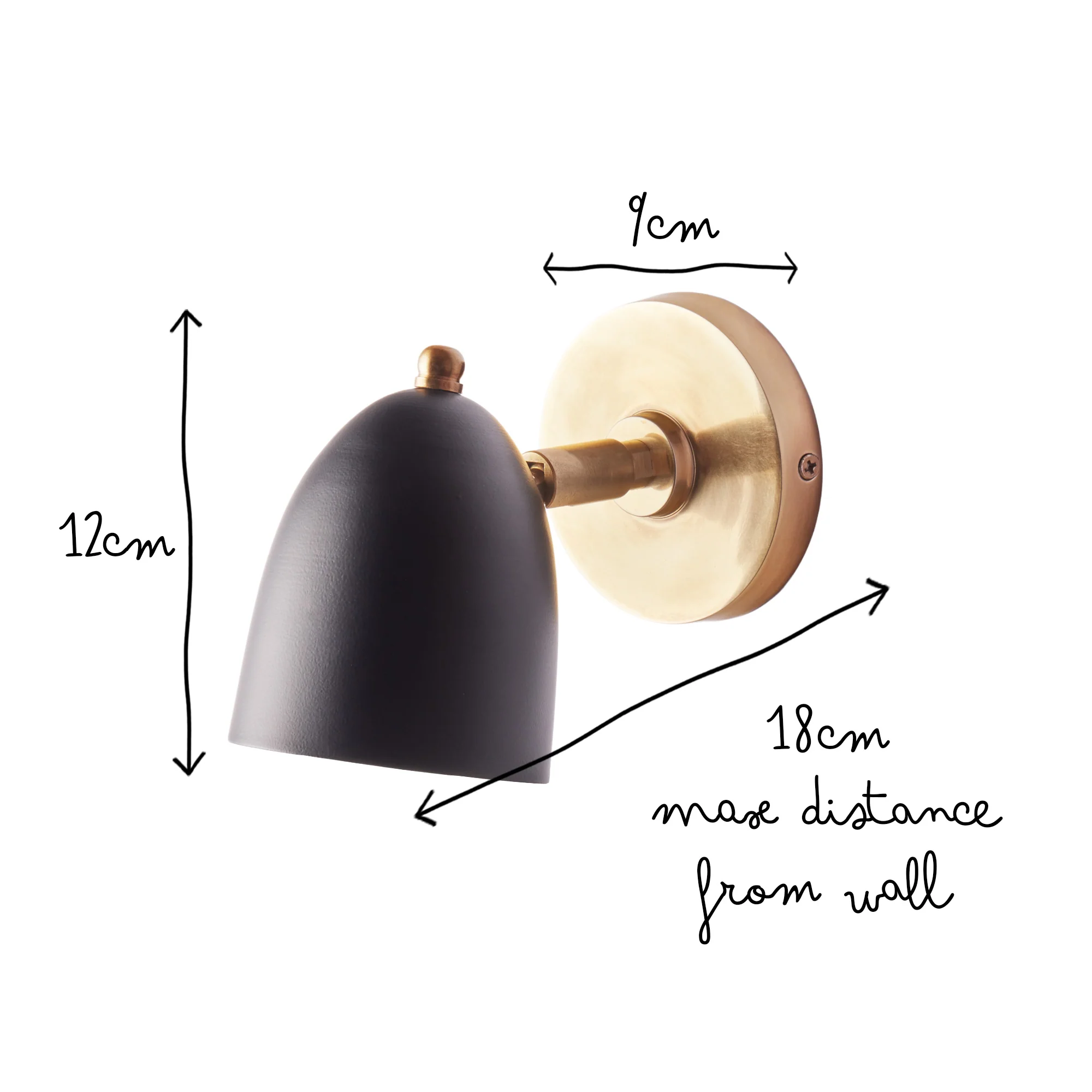 Errol Wall light in black - Image 11