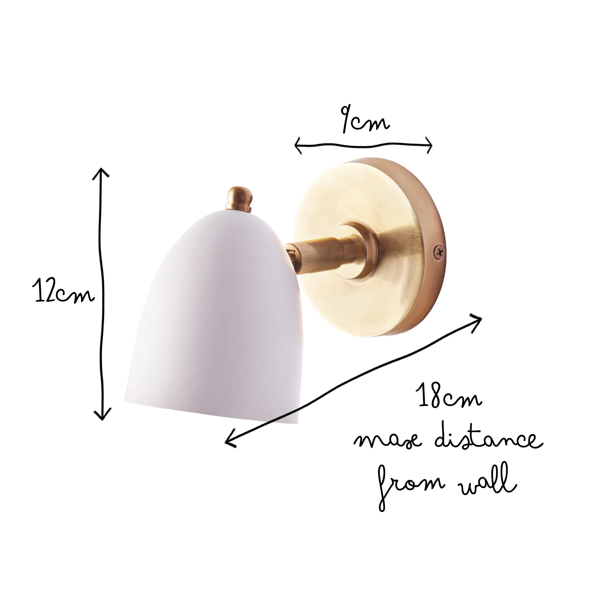 Errol Wall light in white - Image 10