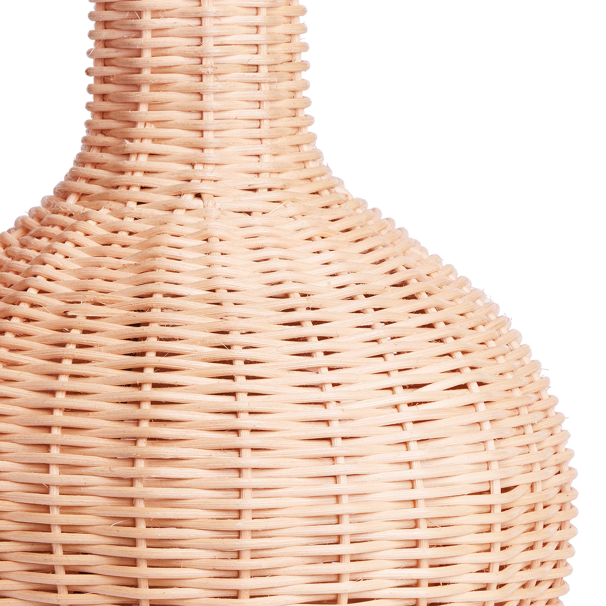 Fiasca table lamp in rattan - Image 4