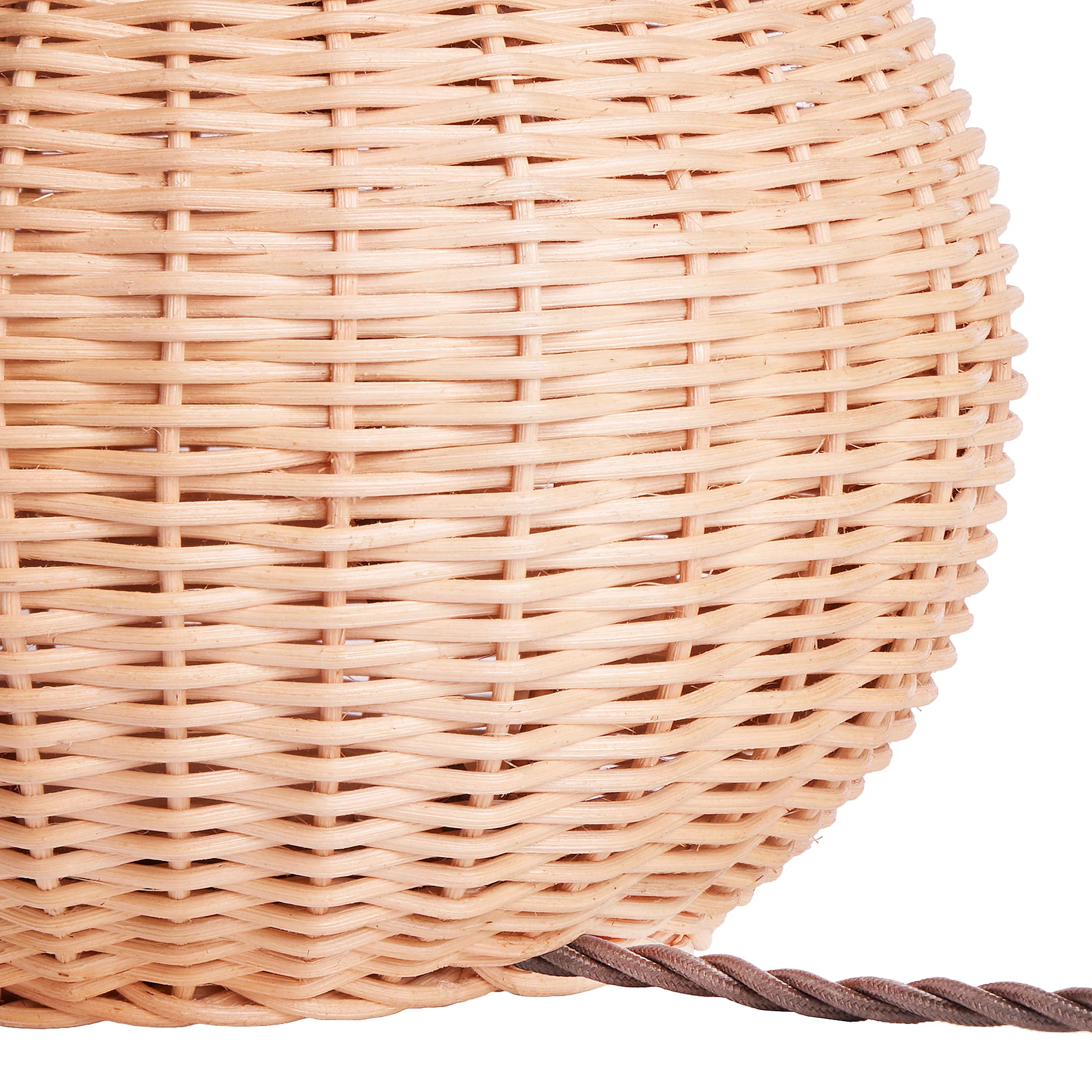 Fiasca table lamp in rattan - Image 8