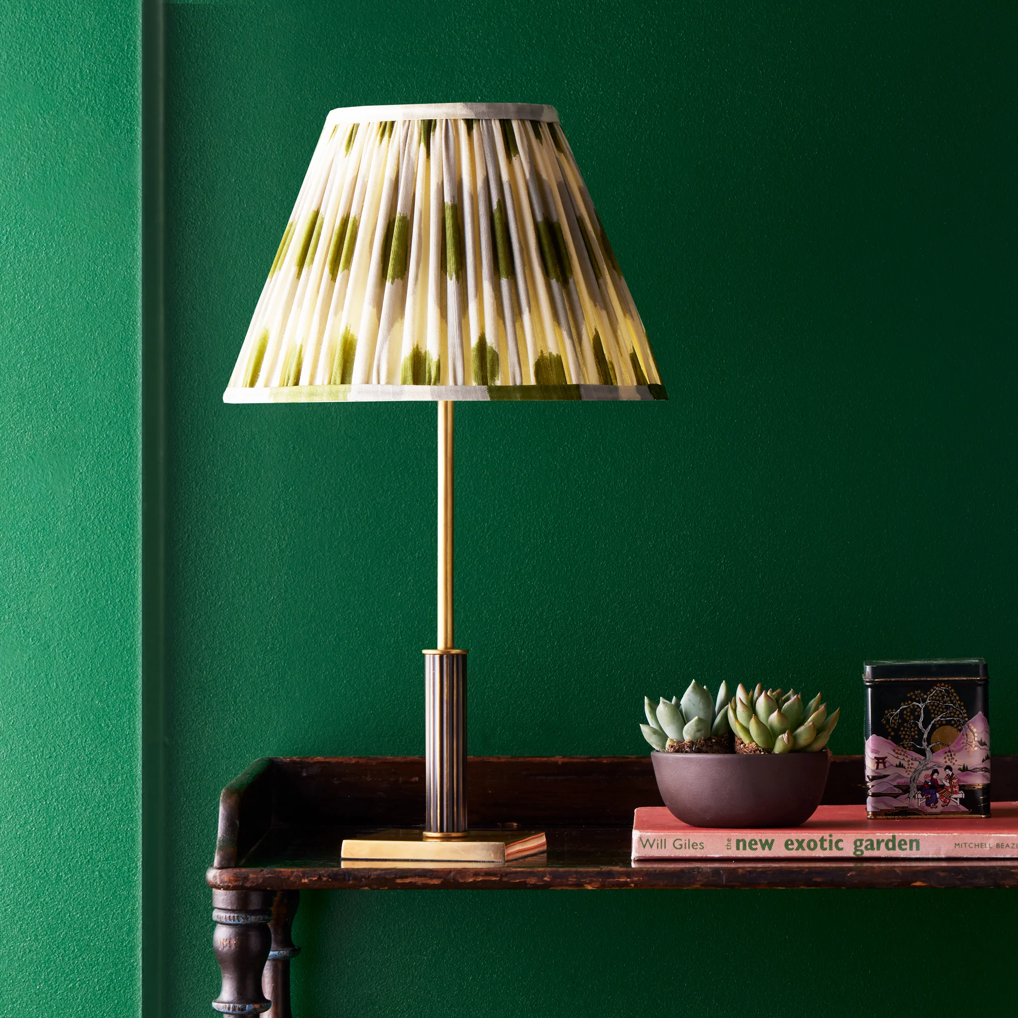 Fitzroy rechargeable table lamp in brass and bronze - Image 6