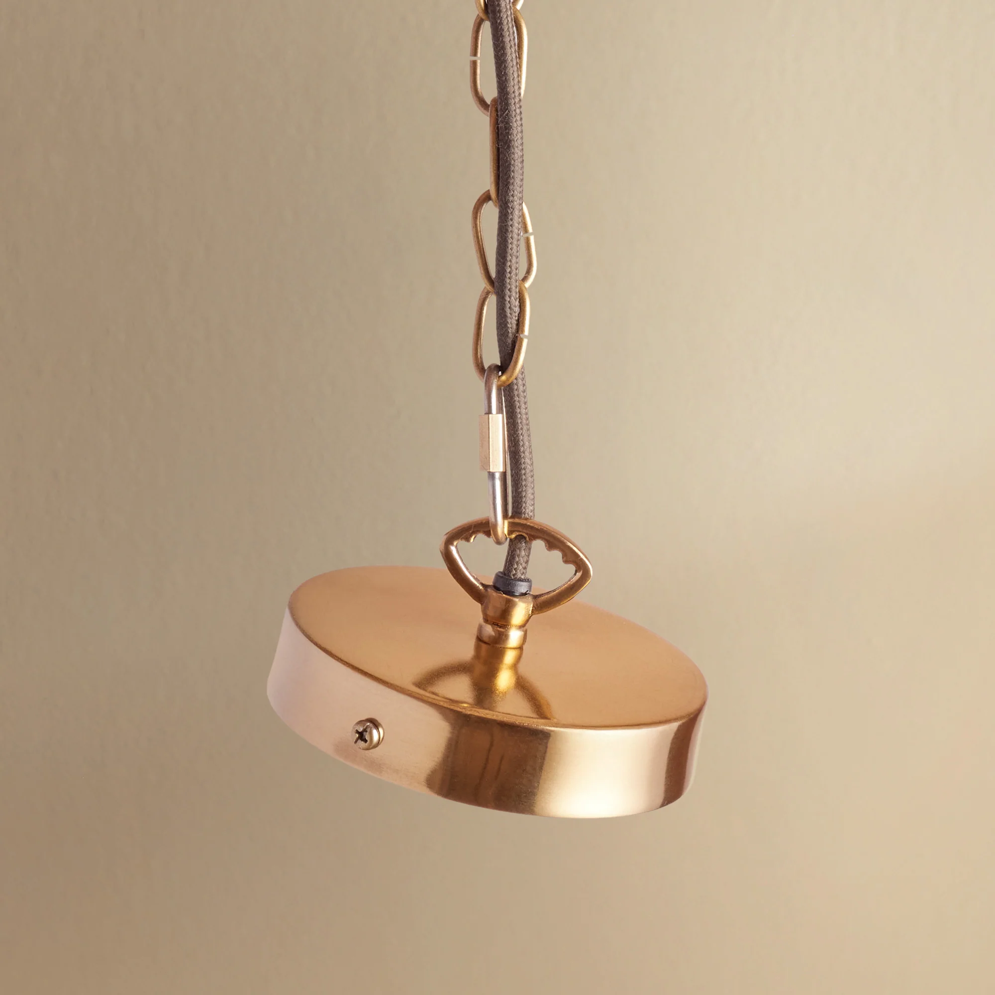 Flounce Pendant in Ivory Glass - Image 7