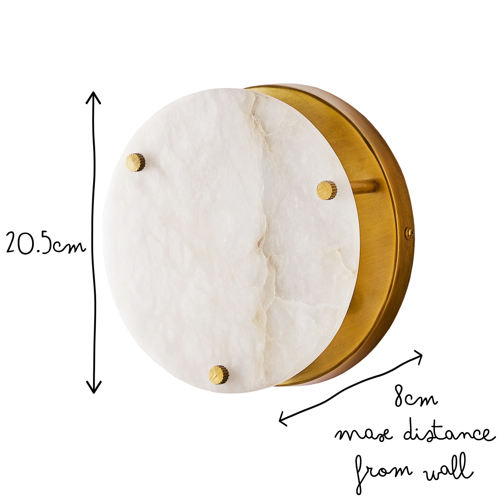 Flumo alabaster wall light - Image 10