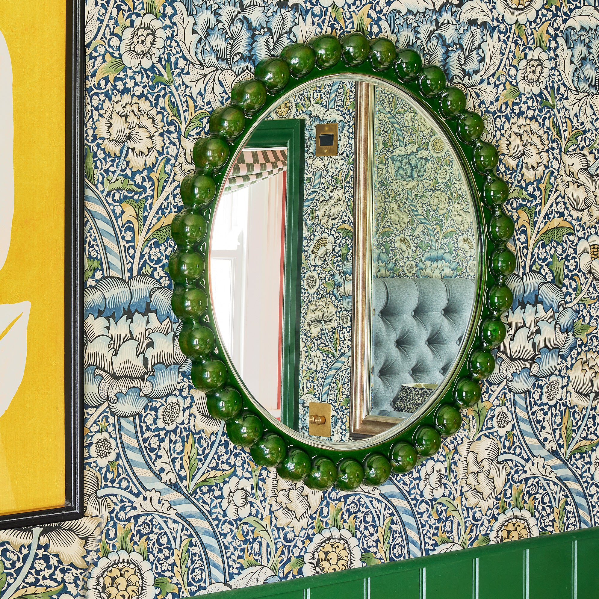 Flynn mirror in green - Image 3