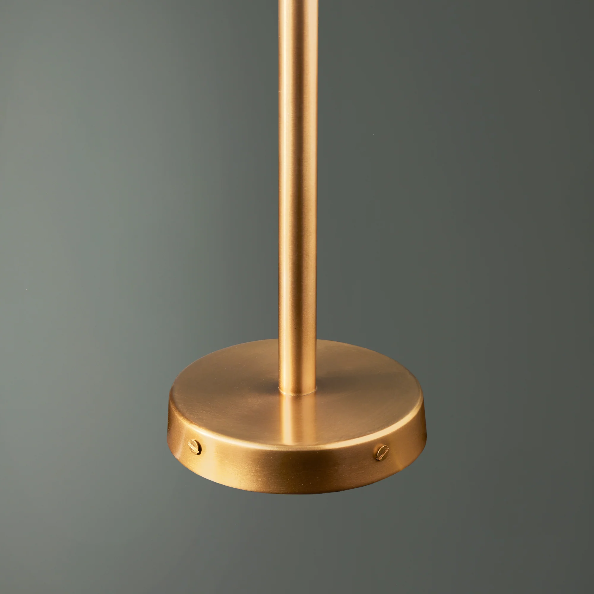 Frank chandelier in brass and glass - Image 8