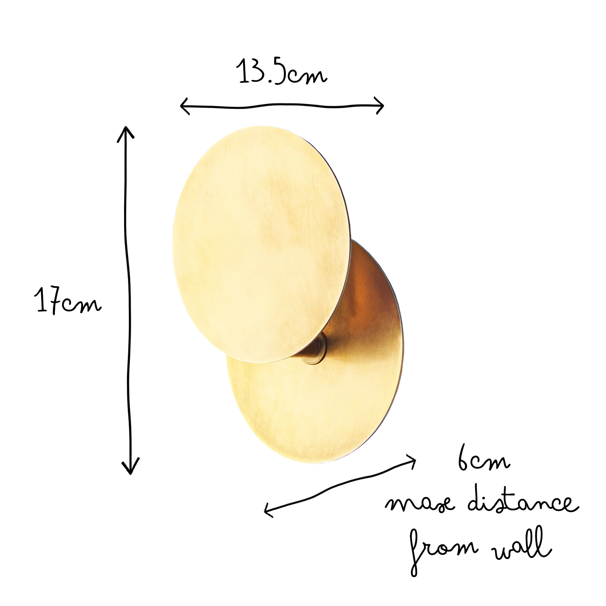 Franz wall light in aged brass finish - Image 11