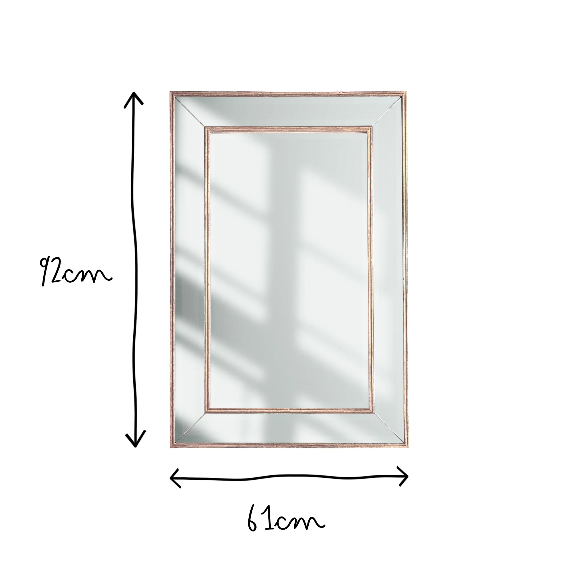 Gallagher mirror in natural wood - Image 7