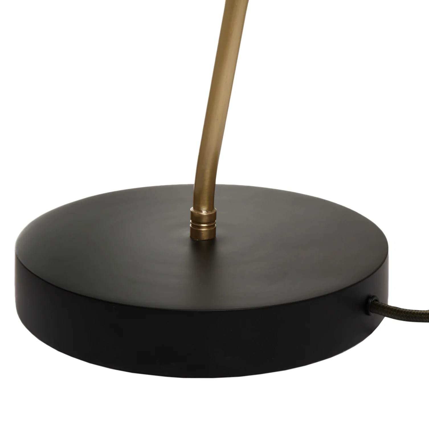 Galore floor lamp in brass with a white shade - Image 4