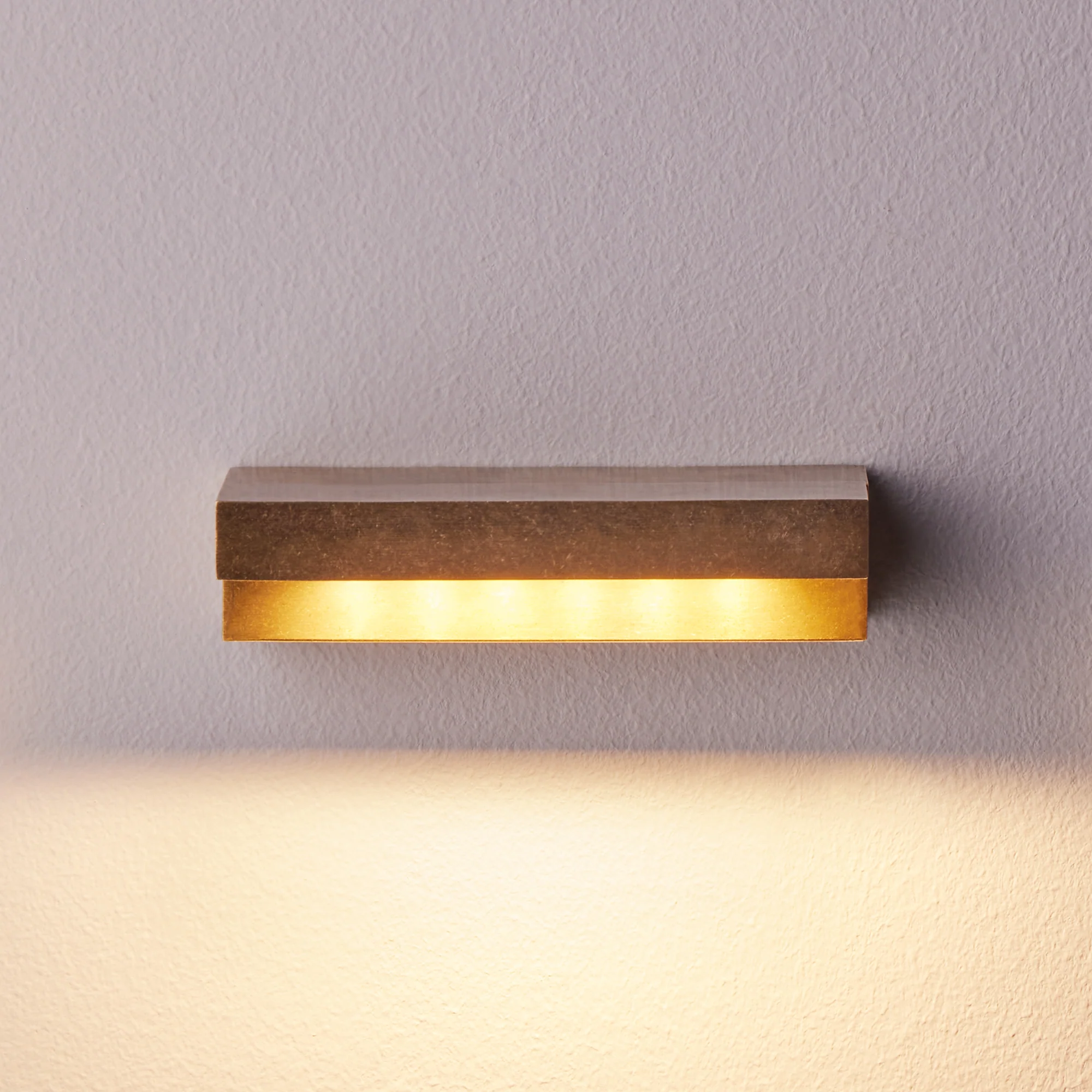 Gara IP54 down lighter in brass - Image 6