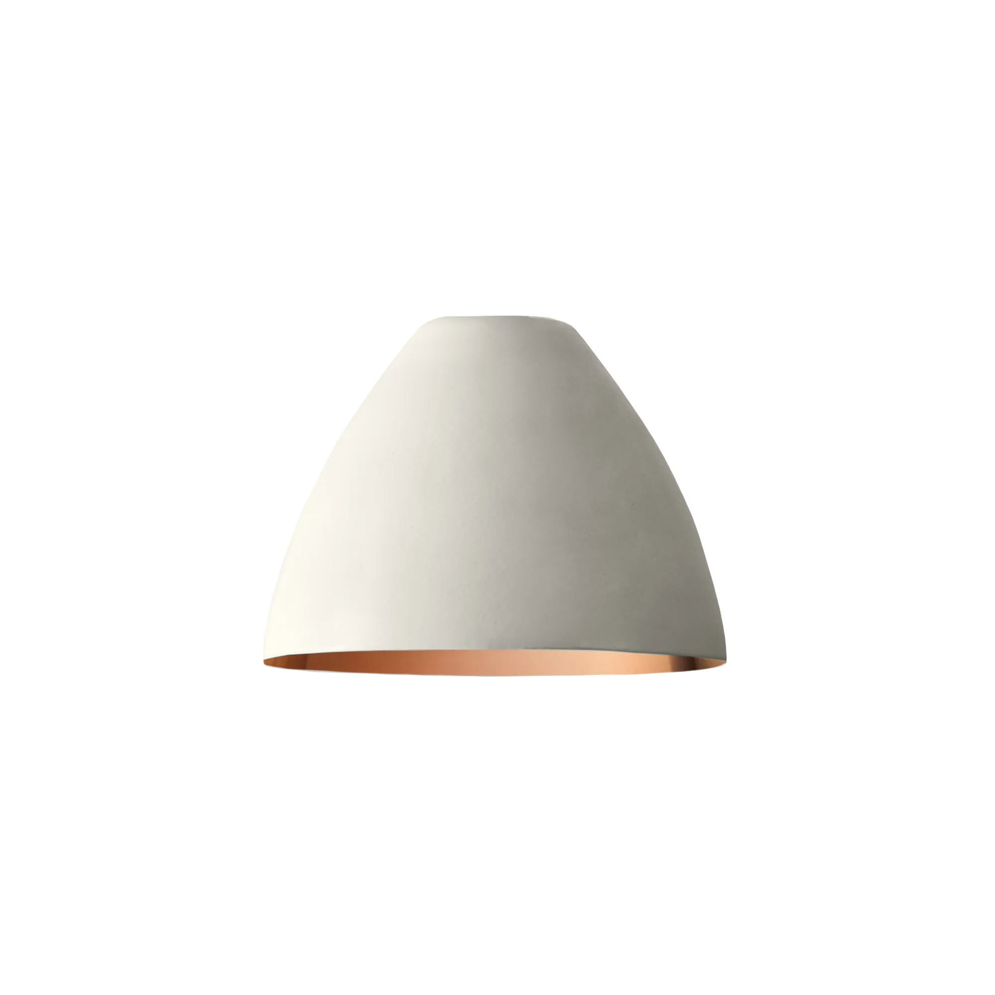 Giorgio shade in stone with copper interior