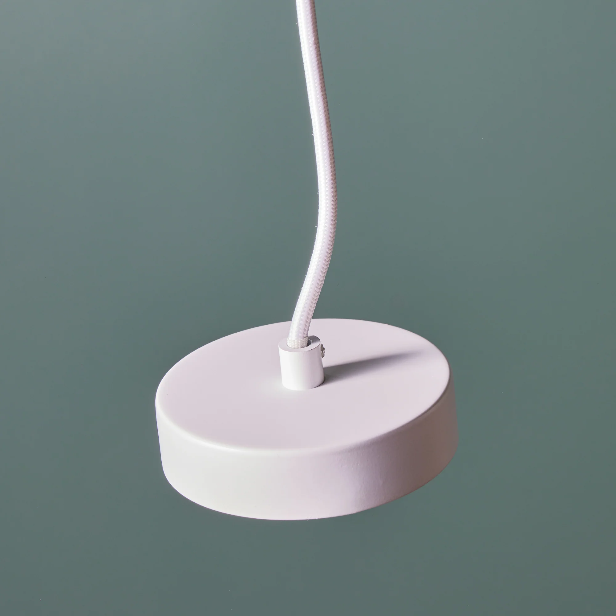 Gleam porcelain pendant in white - Image 8