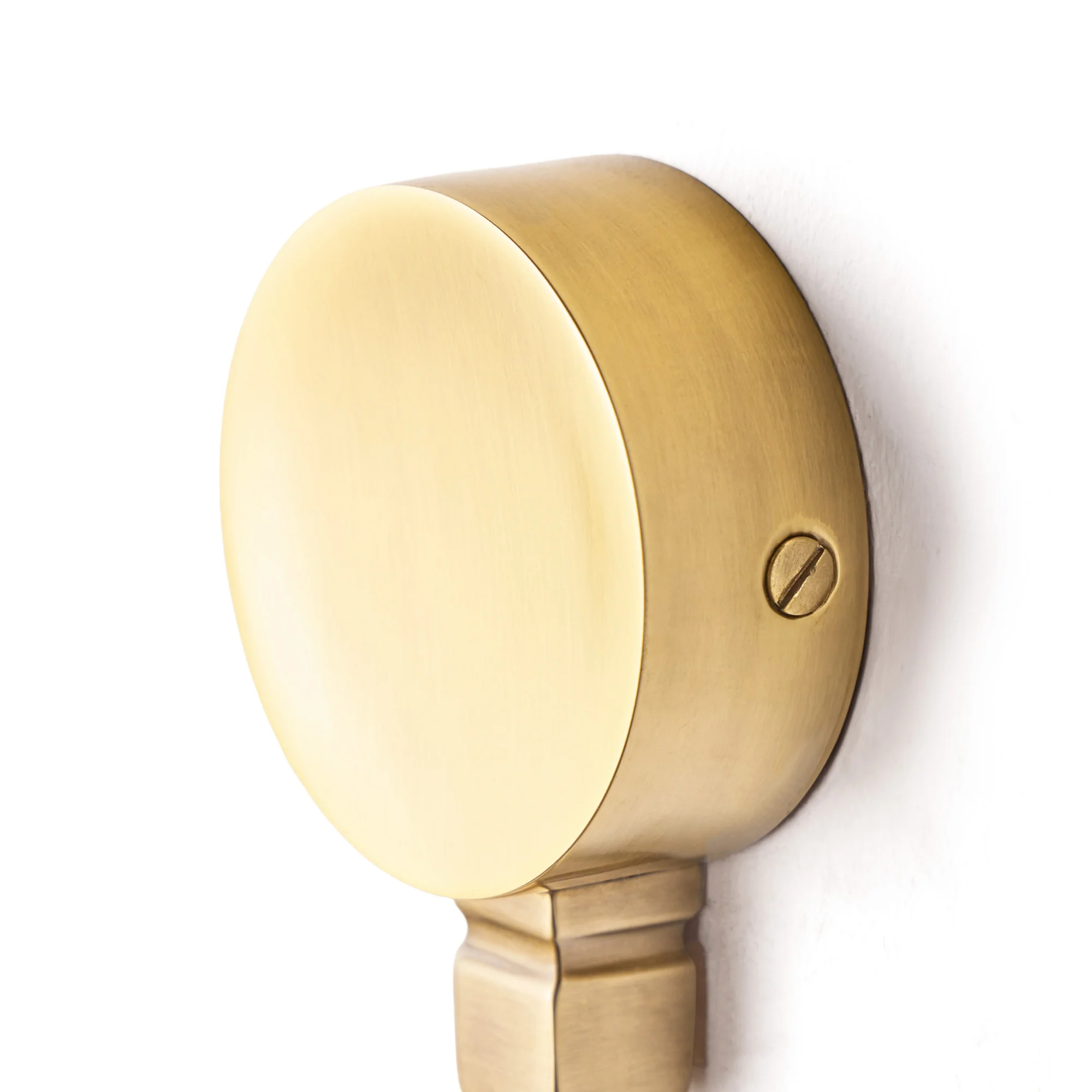 Gramma wall fitting in antiqued brass - Image 3