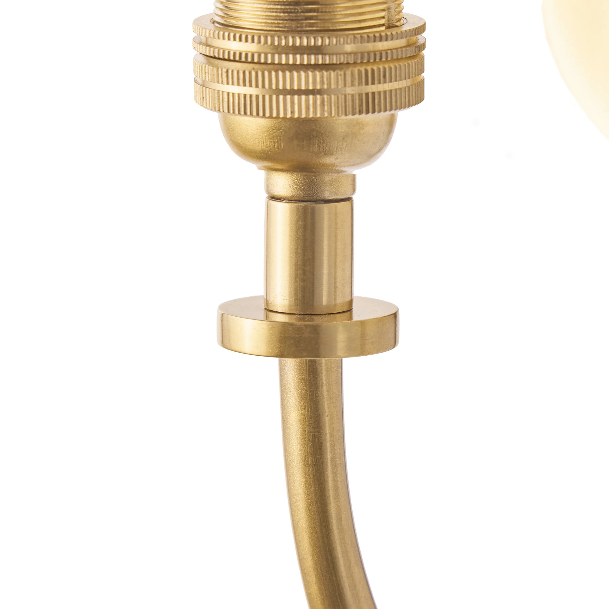 Gramma wall fitting in antiqued brass - Image 4