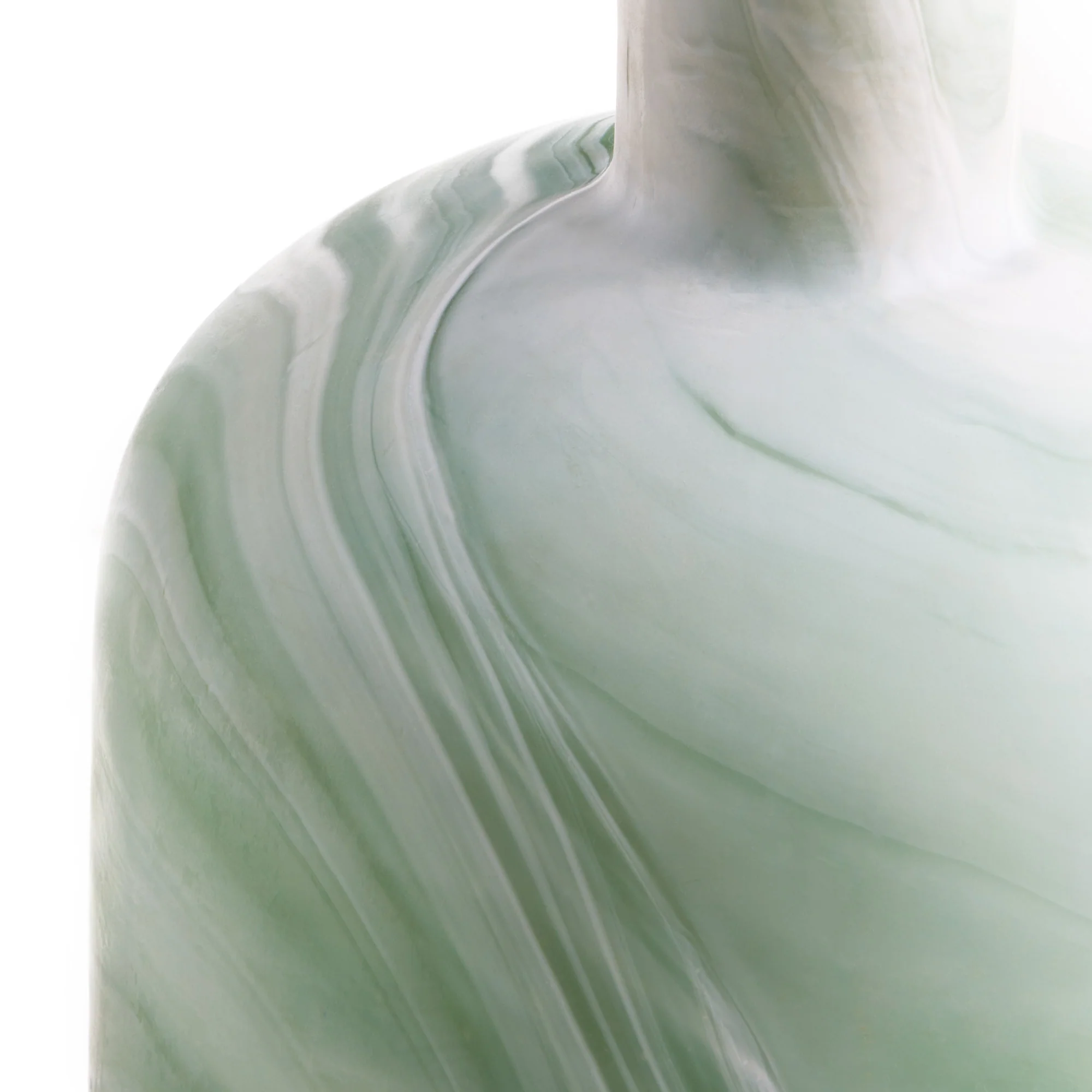Greenbell table lamp in green glass - Image 3
