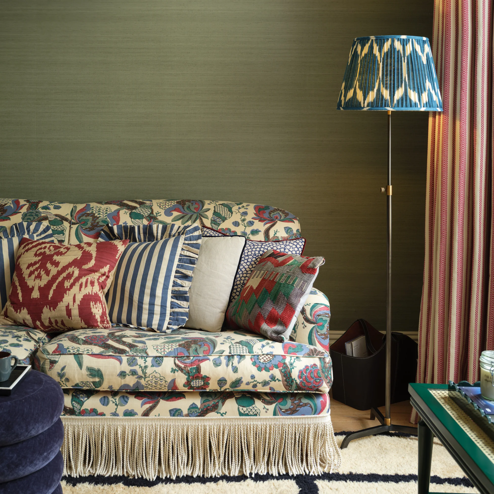 Han floor lamp in bronze and brass - Image 3