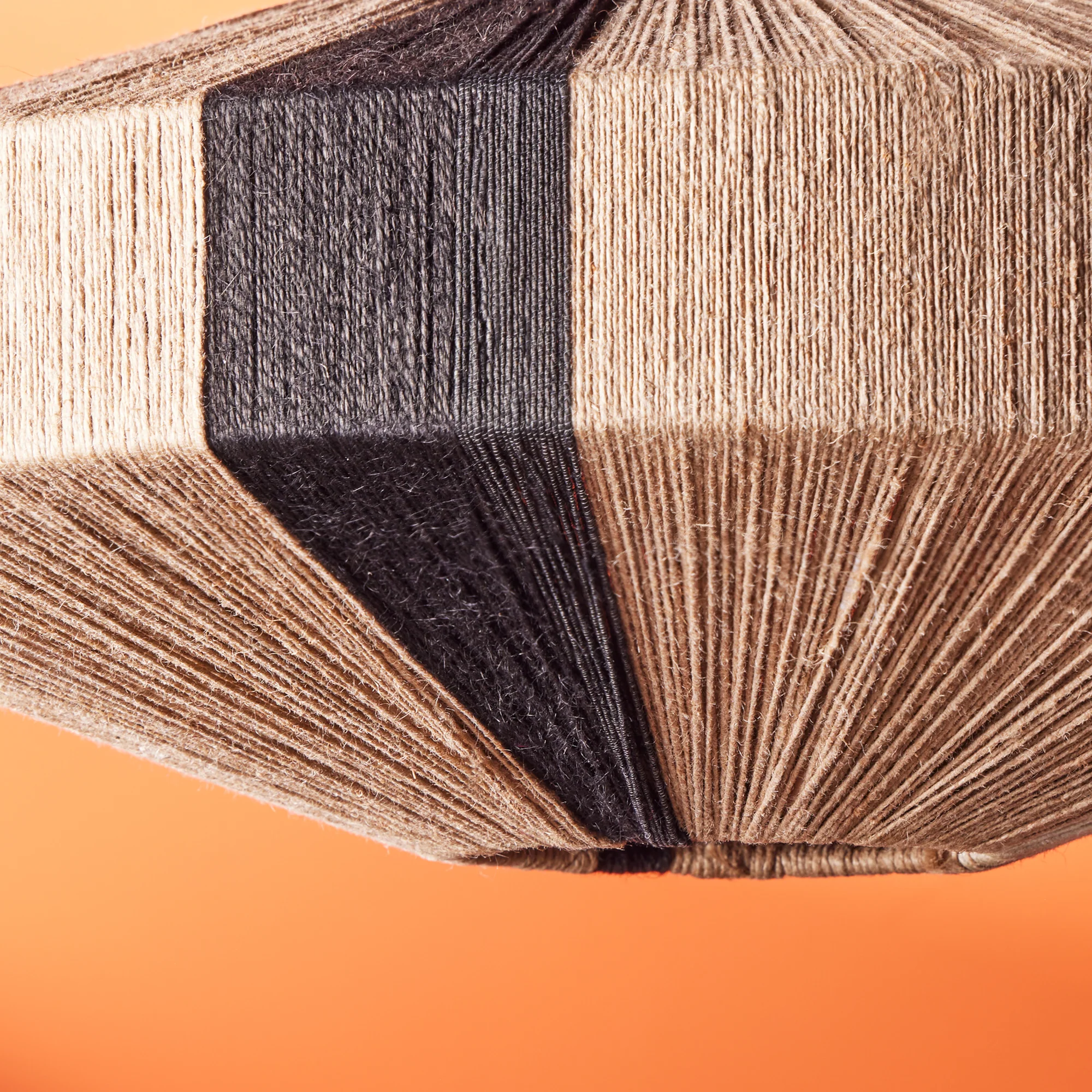 Harlequin pendant in natural, black and white - Image 6
