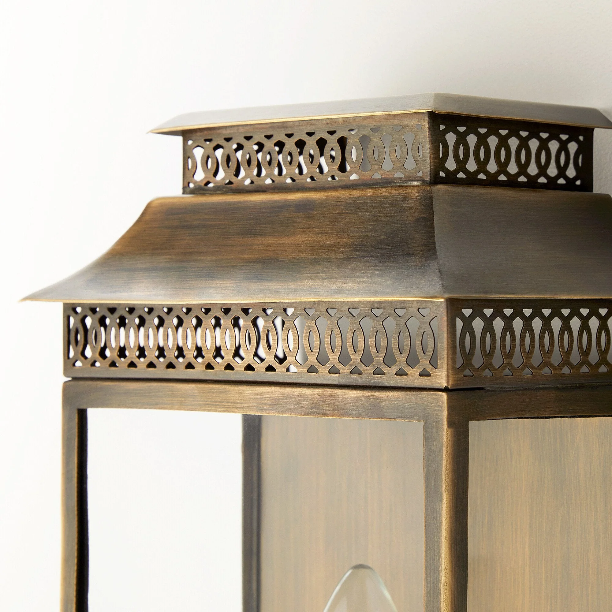 Hastings exterior IP44 wall light in bronze - Image 9