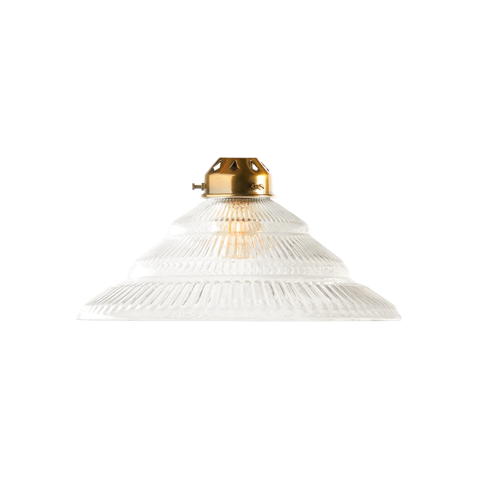 Henrietta pendant in clear glass