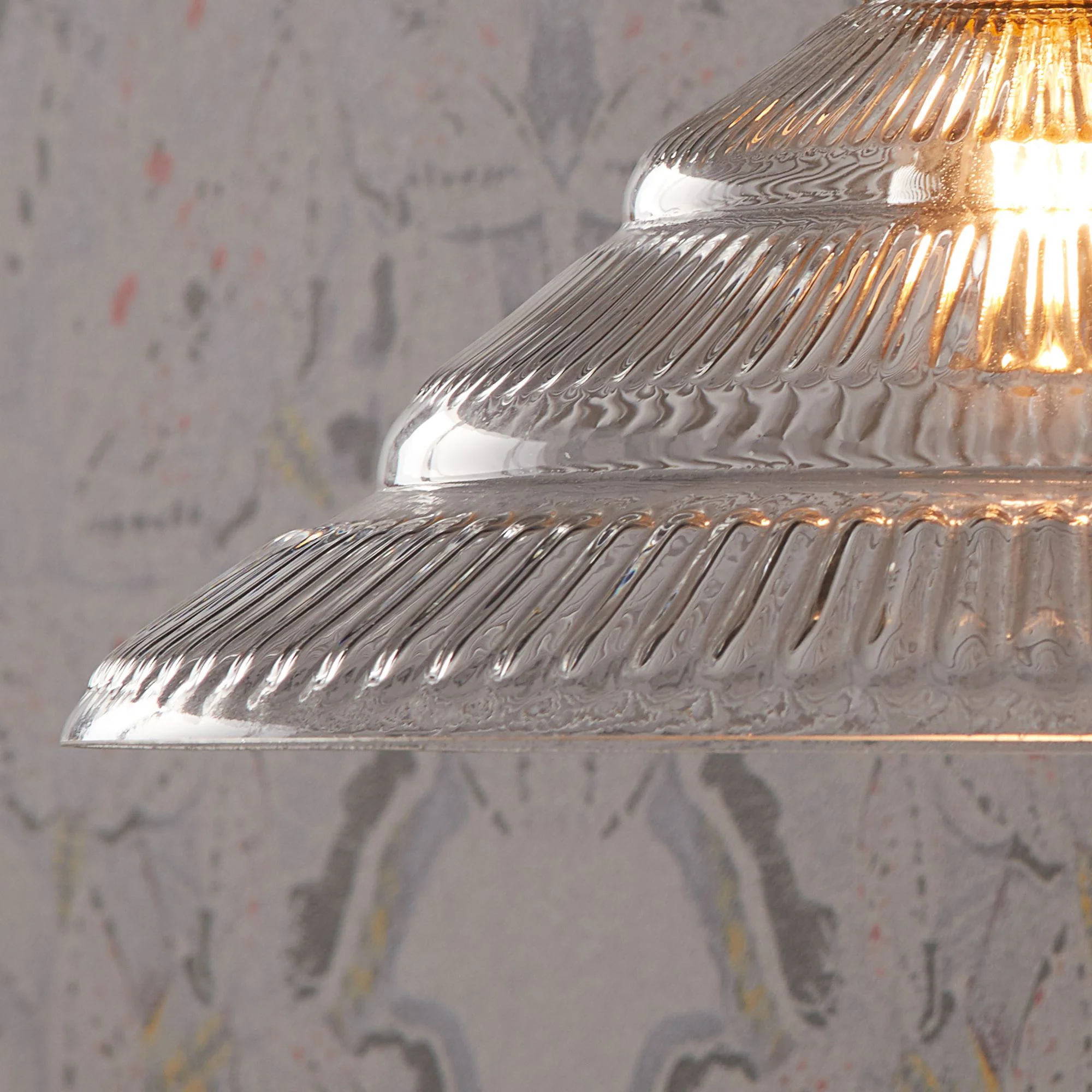 Henrietta pendant in clear glass - Image 3