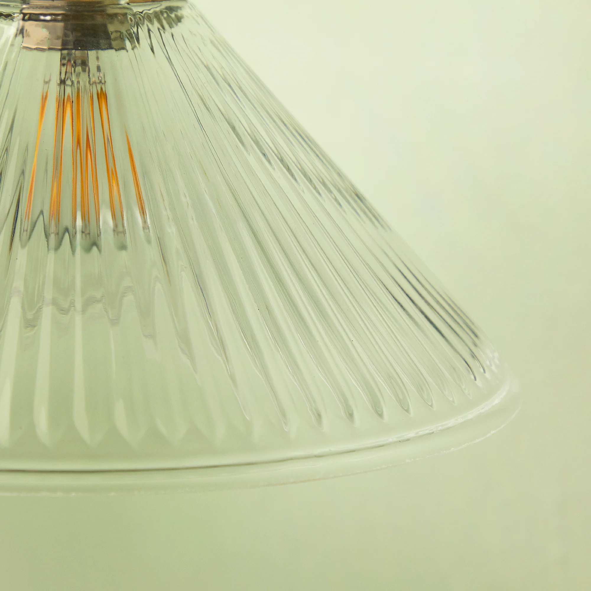 Henry pendant in clear glass - Image 2