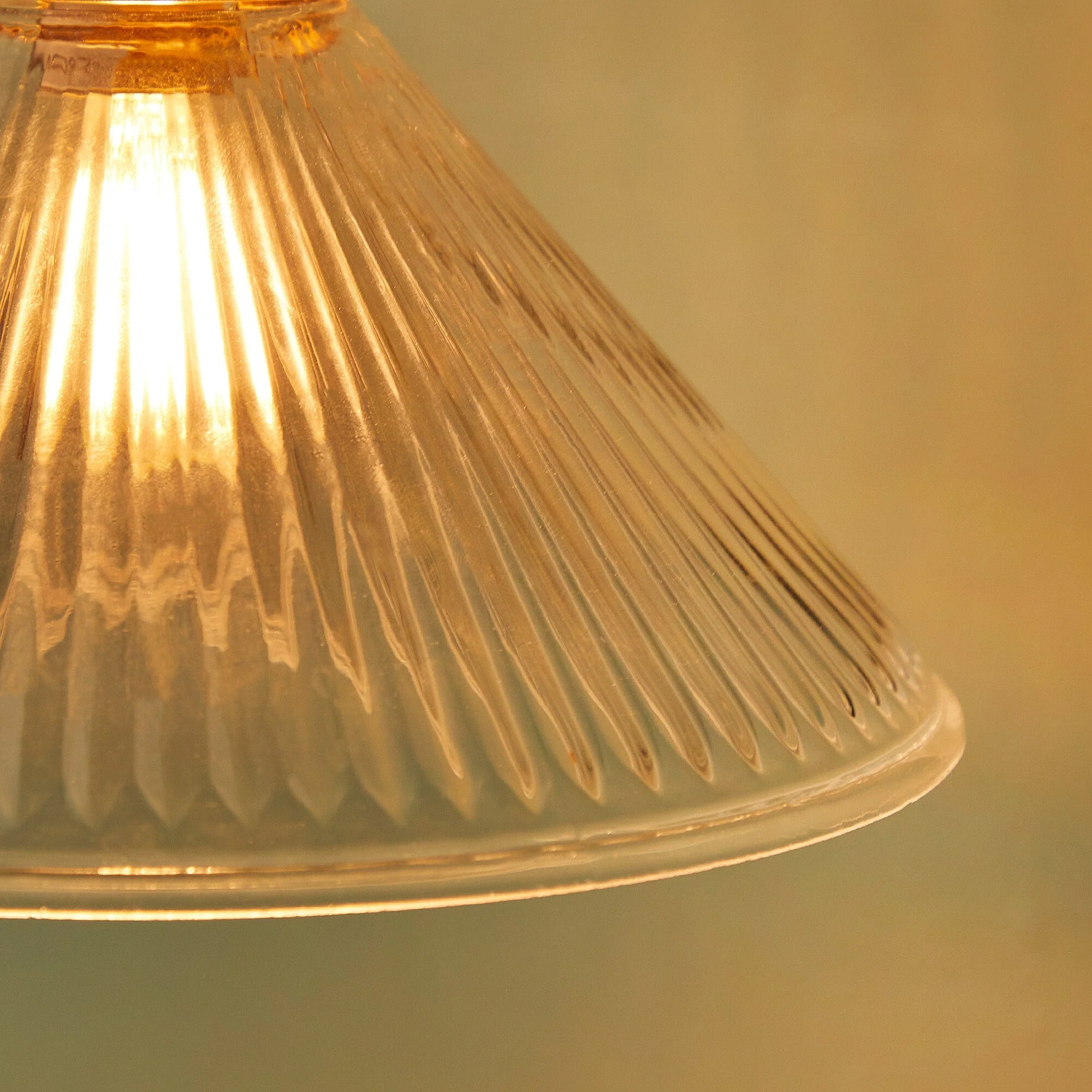 Henry pendant in clear glass - Image 3