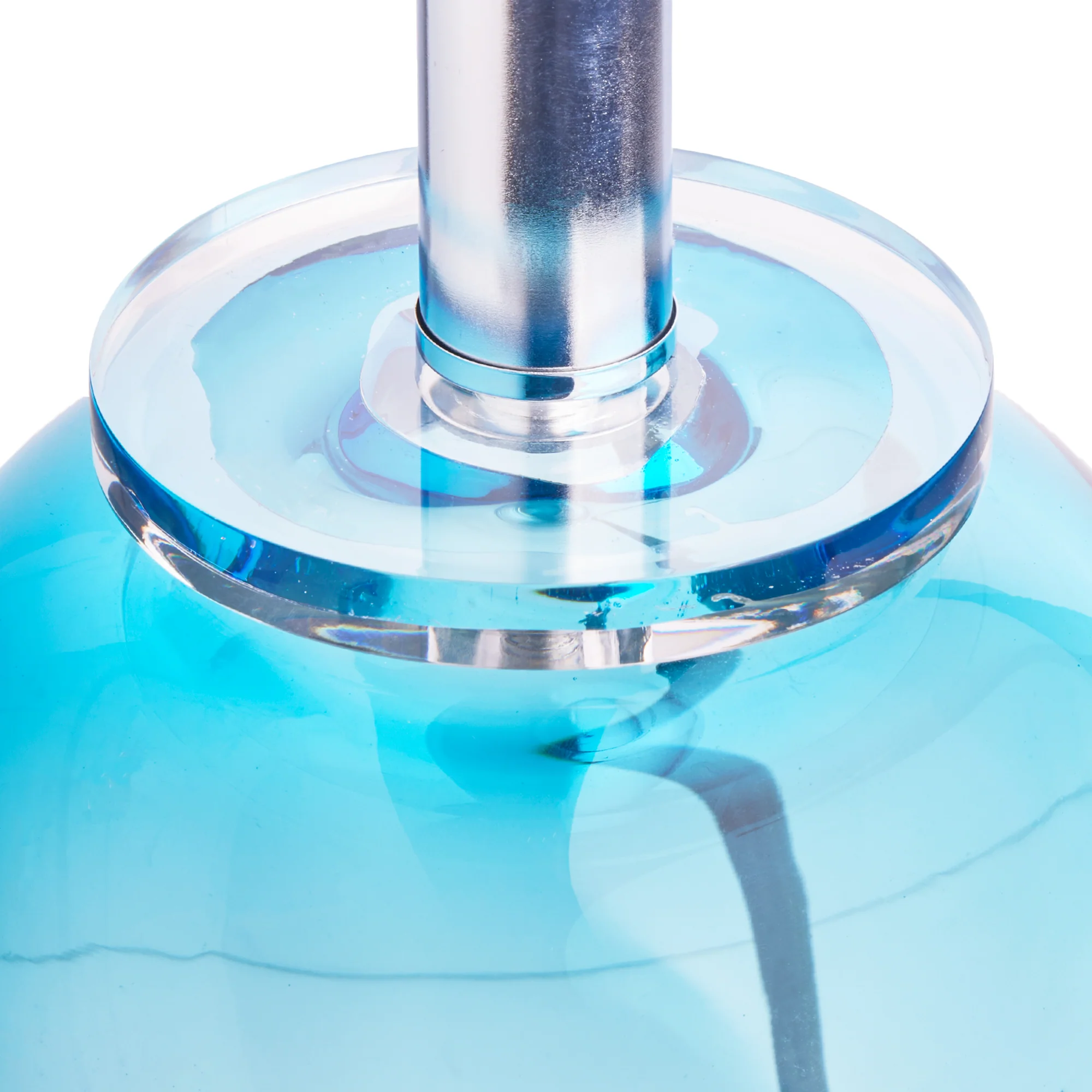 Horatio table lamp in blue - Image 5