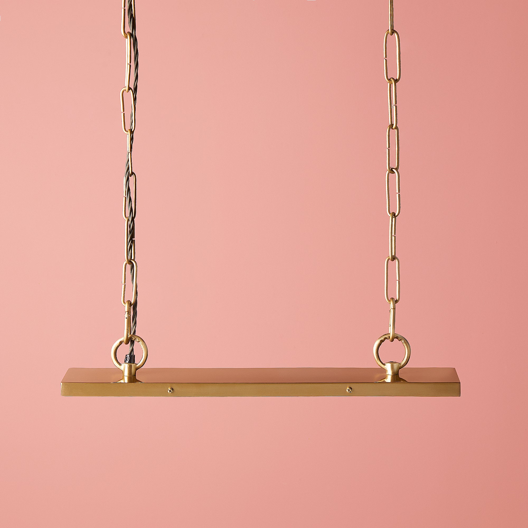 Hunza chandelier in prismatic glass and brass - Image 11