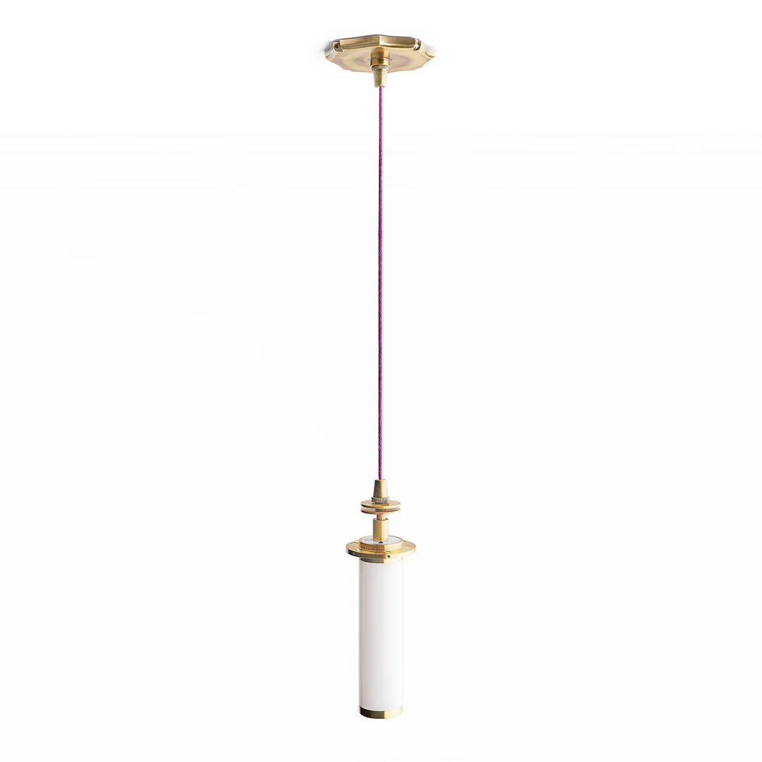 Insignia rechargeable pendant kit in antique brass