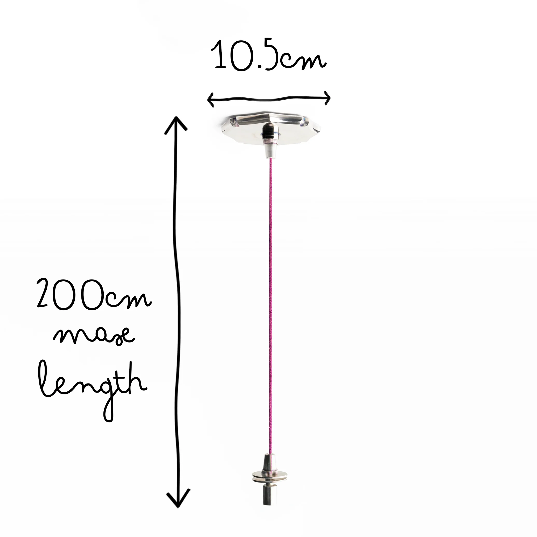 Insignia rechargeable pendant kit in antique silver - Image 9