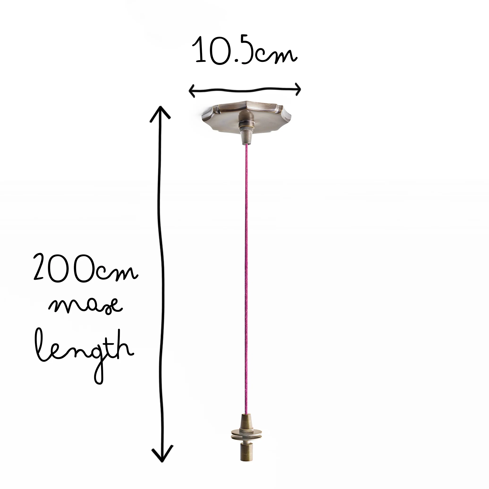 Insignia rechargeable pendant kit in bronze - Image 9