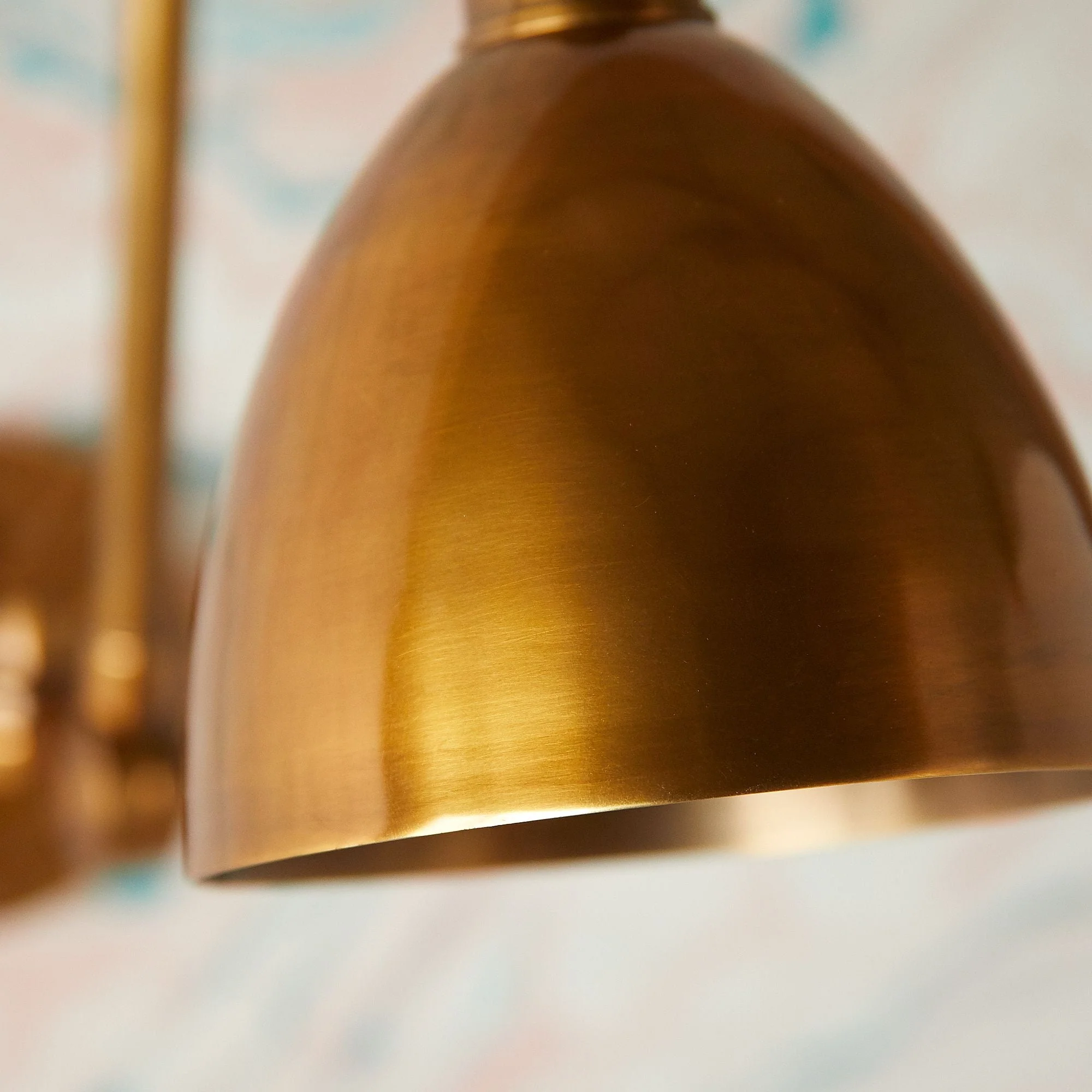 Jasmine Wall Light in Antiqued Brass - Image 7