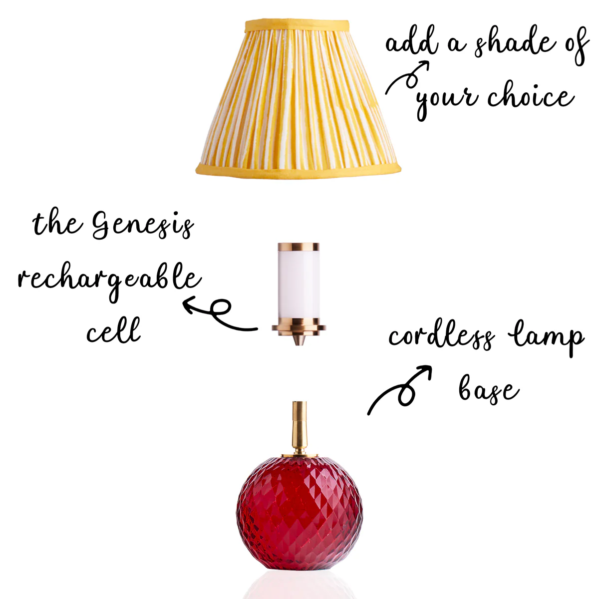 Jodie Rechargeable Table Lamp - Image 2