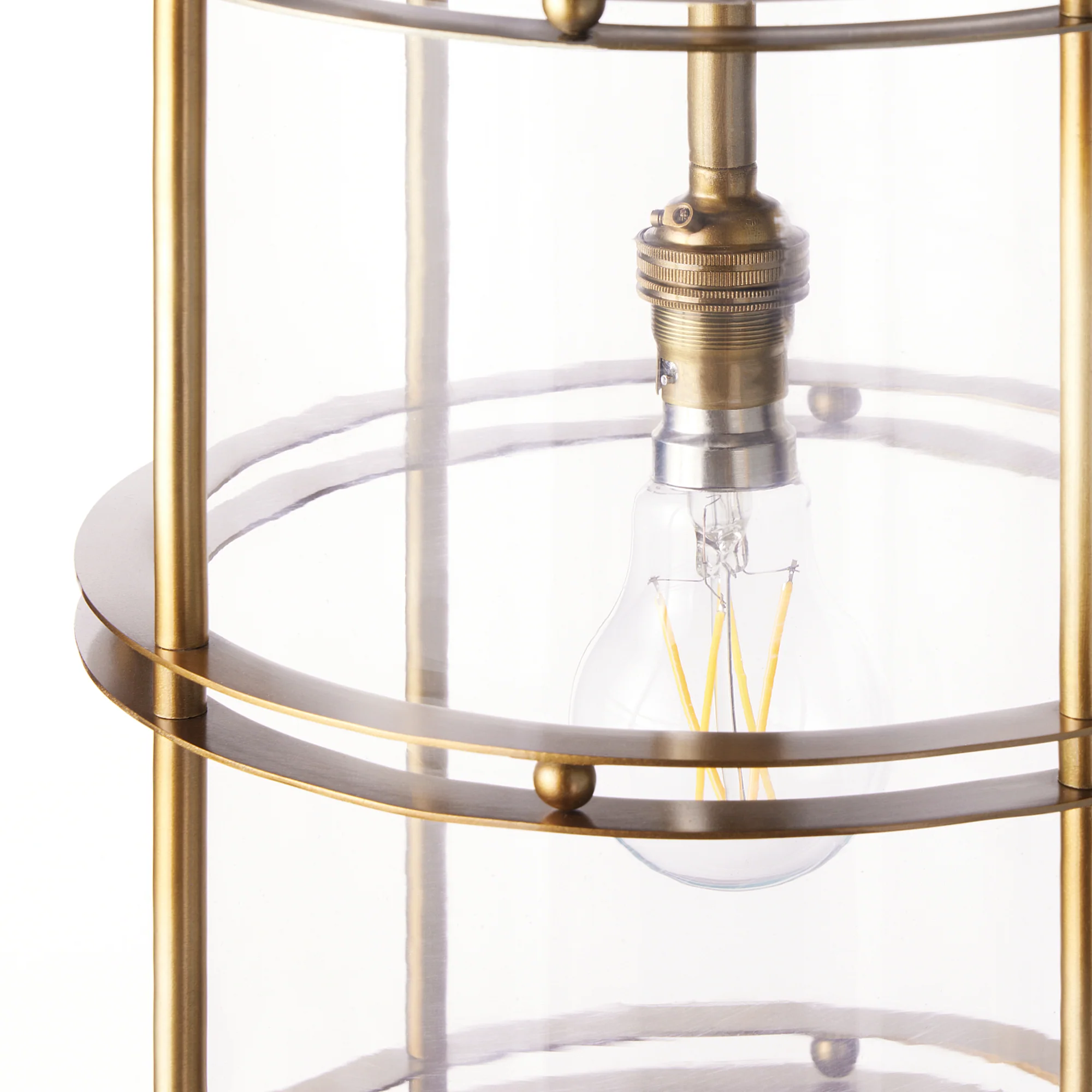 Jupiter lantern in antique brass - Image 5