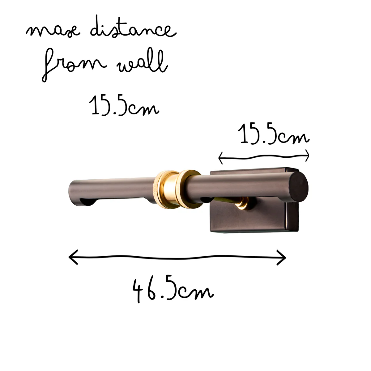 Regular Kahlo picture light in black and brass - Image 10