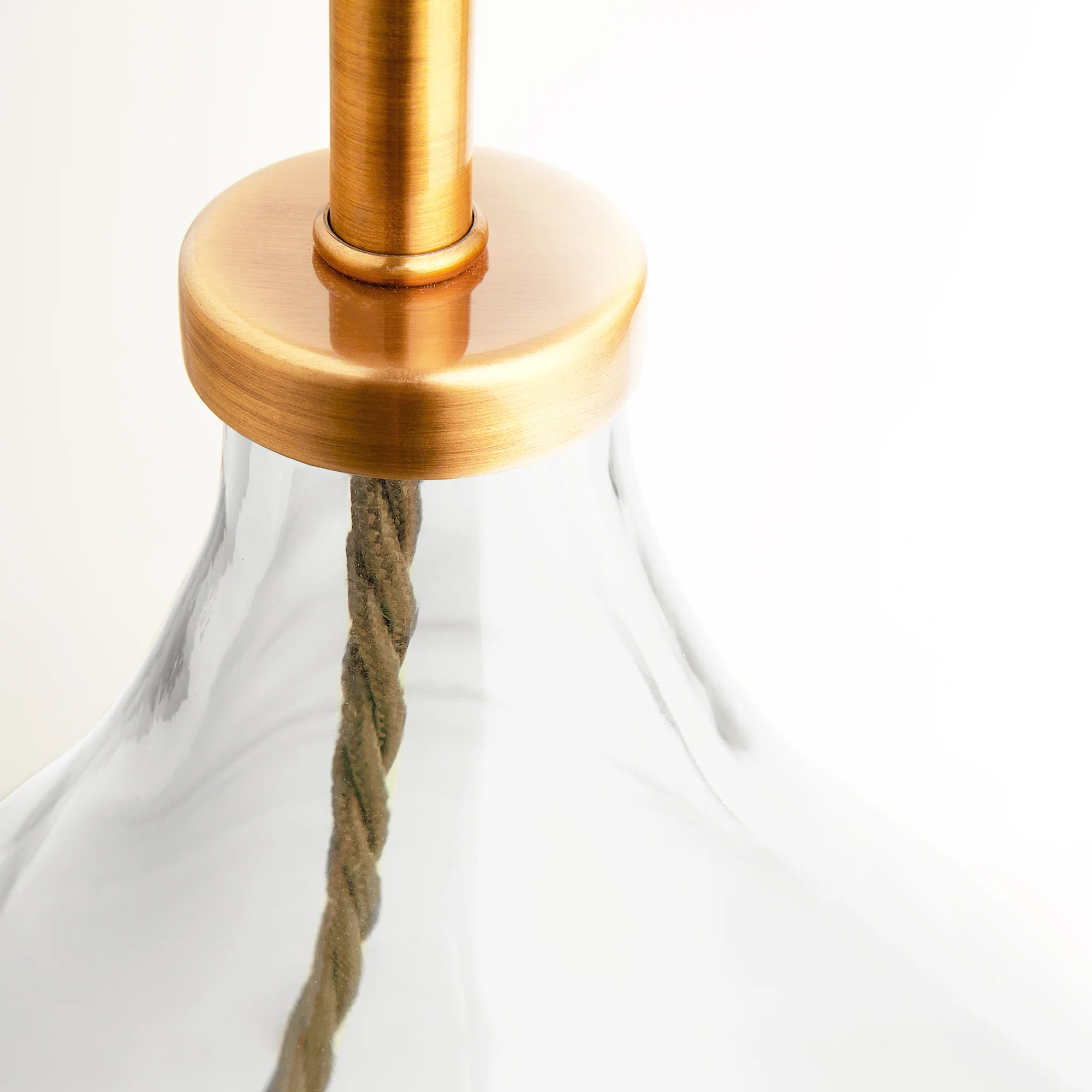Kardish table lamp in clear glass - Image 3