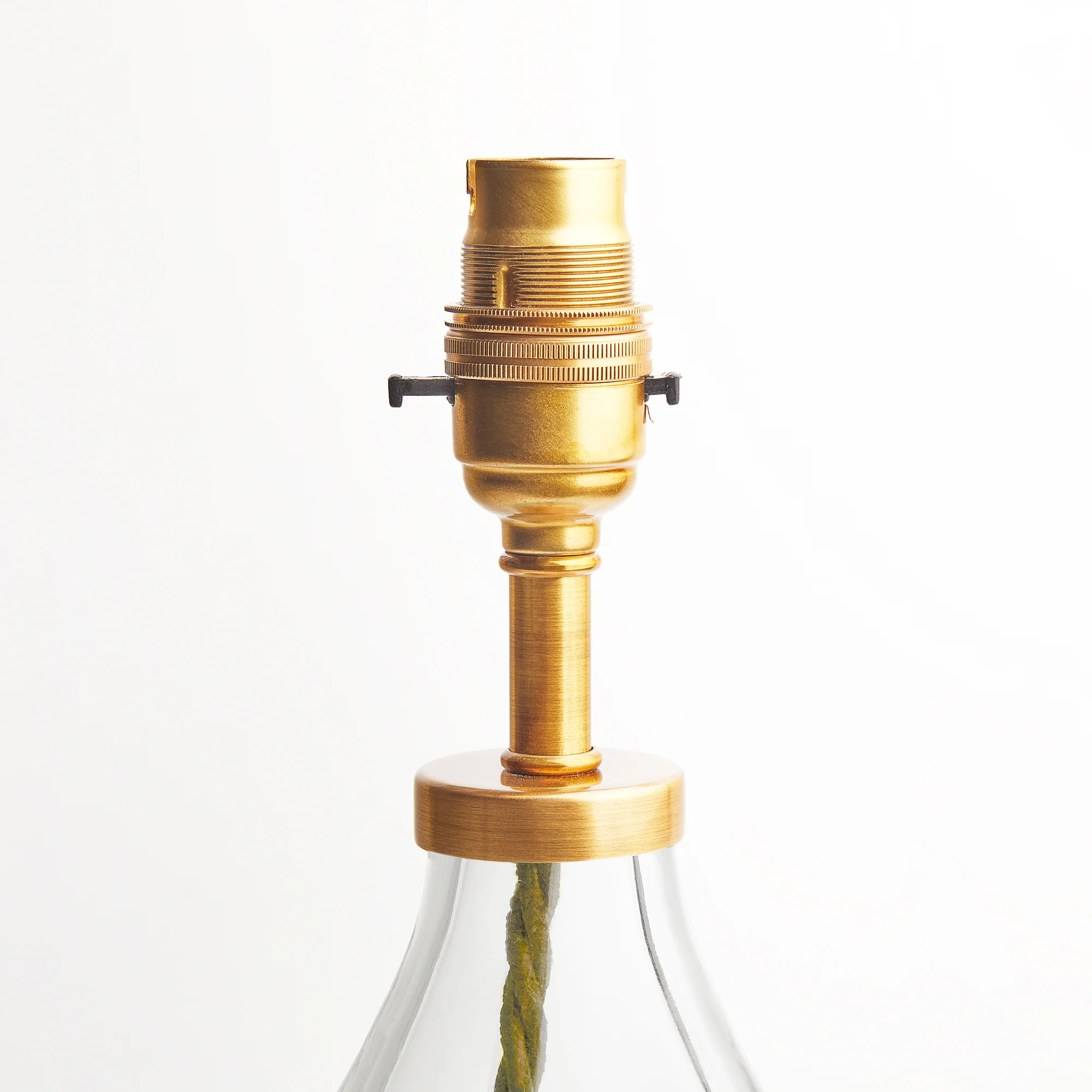 Kardish table lamp in clear glass - Image 6